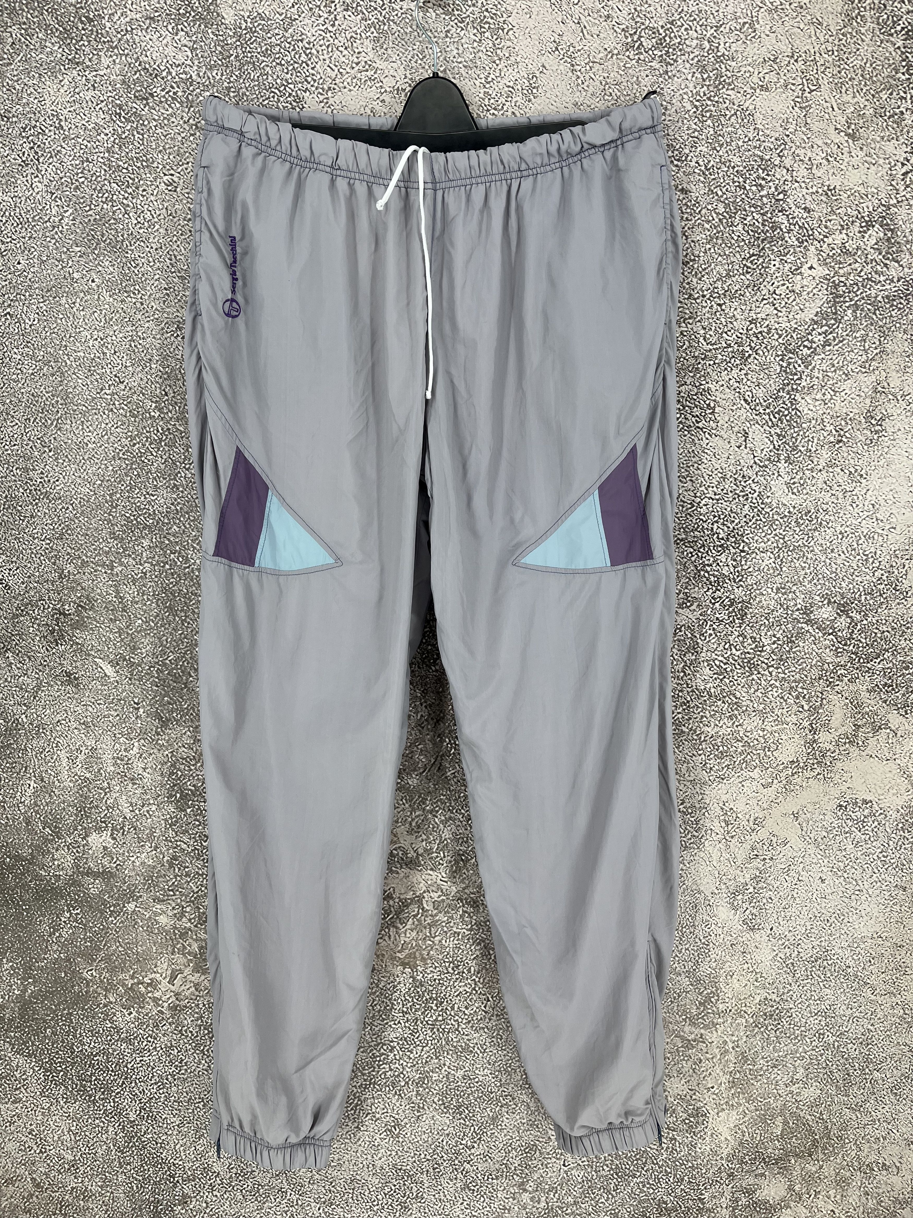 Sergio Tacchini VINTAGE Sergio Tacchini Track Suit Light Jacket + Pants Set Size US M / EU 48-50 / 2 - 15 Thumbnail