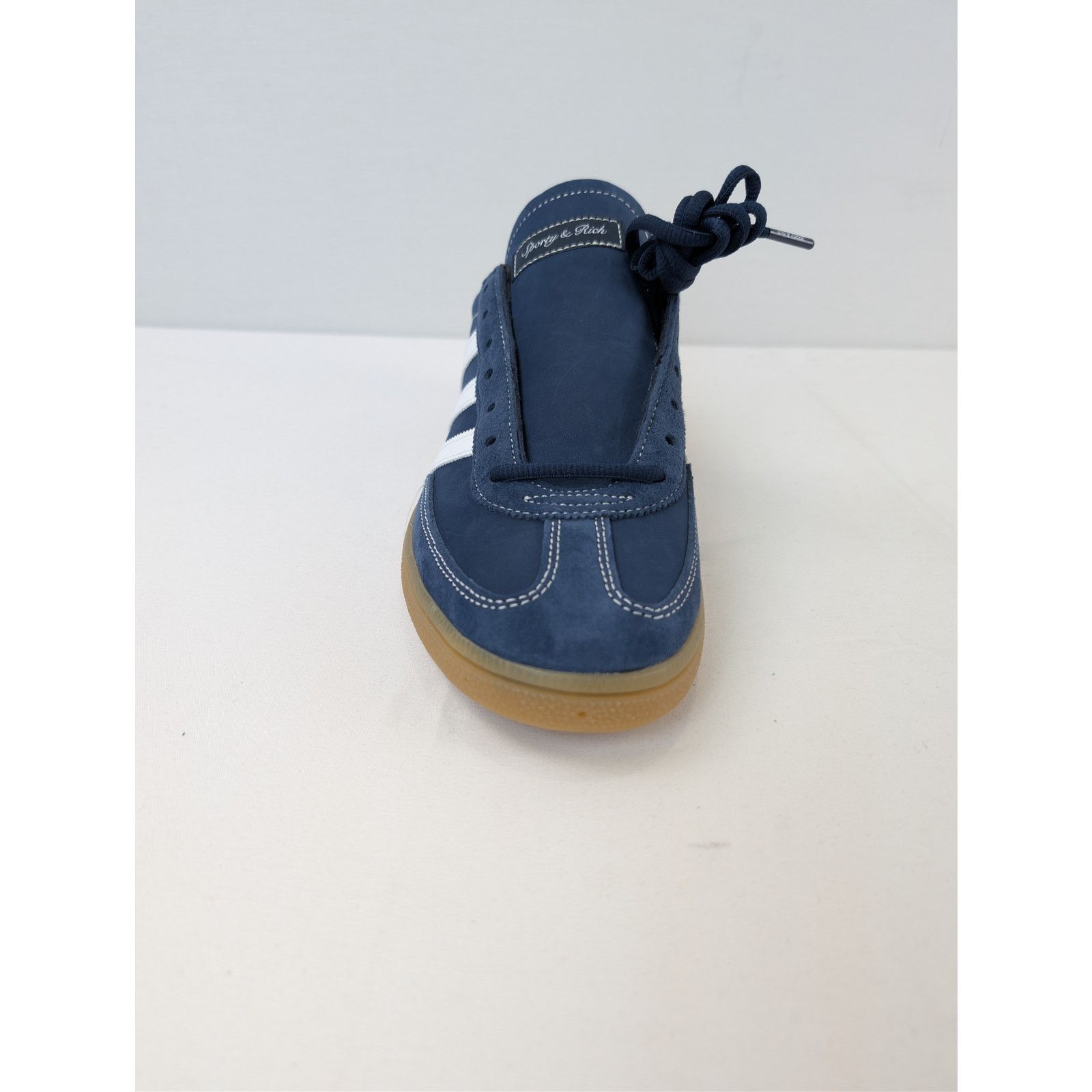 Adidas × Sporty & Rich o1rshd1 Handball Spezial x Sporty & Rich sneakers Beige/Blue Size US 11.5 / EU 44-45 - 14 Thumbnail