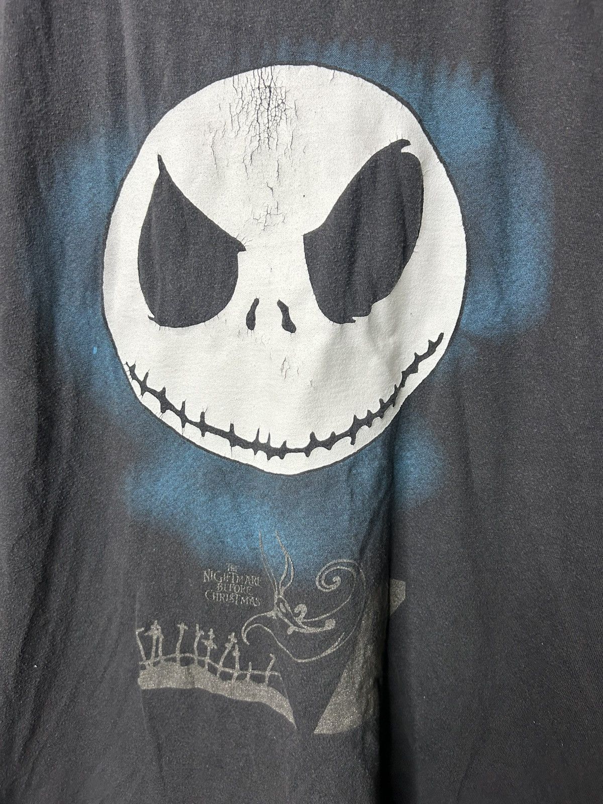 Band Tees Vintage Jack Skellington Nightmare Before Christmas Tee M Size US M / EU 48-50 / 2 - 2 Thumbnail
