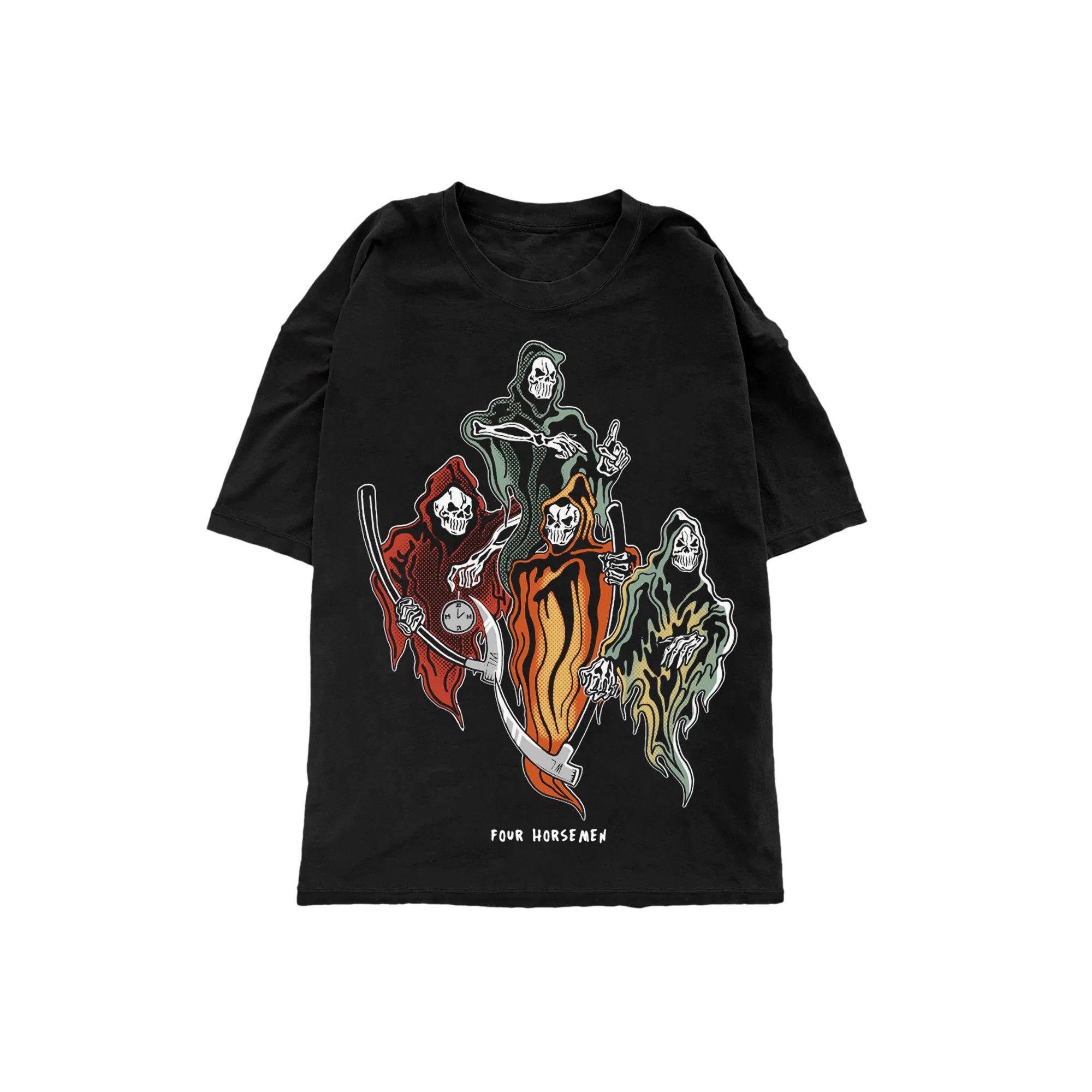 Warren Lotas Authentic Warren Lotas Limited Edition Four Horsemen T-Shirt Size US M / EU 48-50 / 2 - 2 Thumbnail