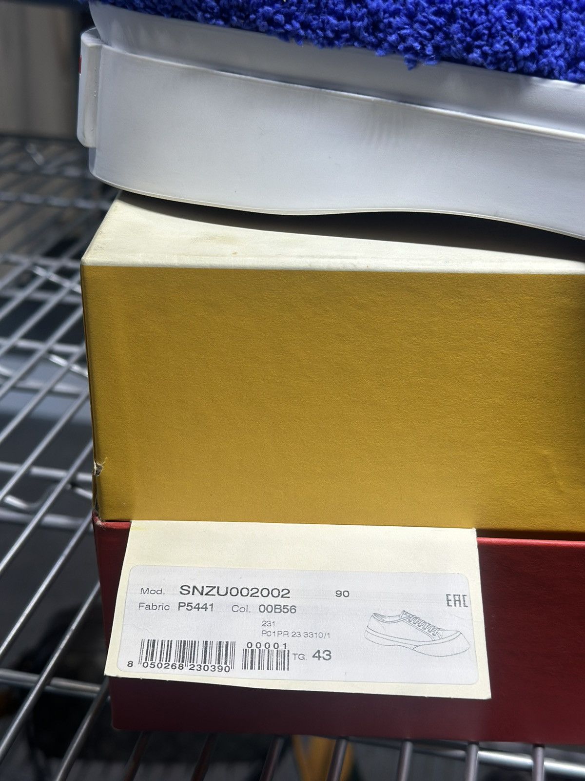 Marni MARNI TERRY PABLO SNEAKER SIZE 43 10Us Size US 10 / EU 43 - 10 Thumbnail