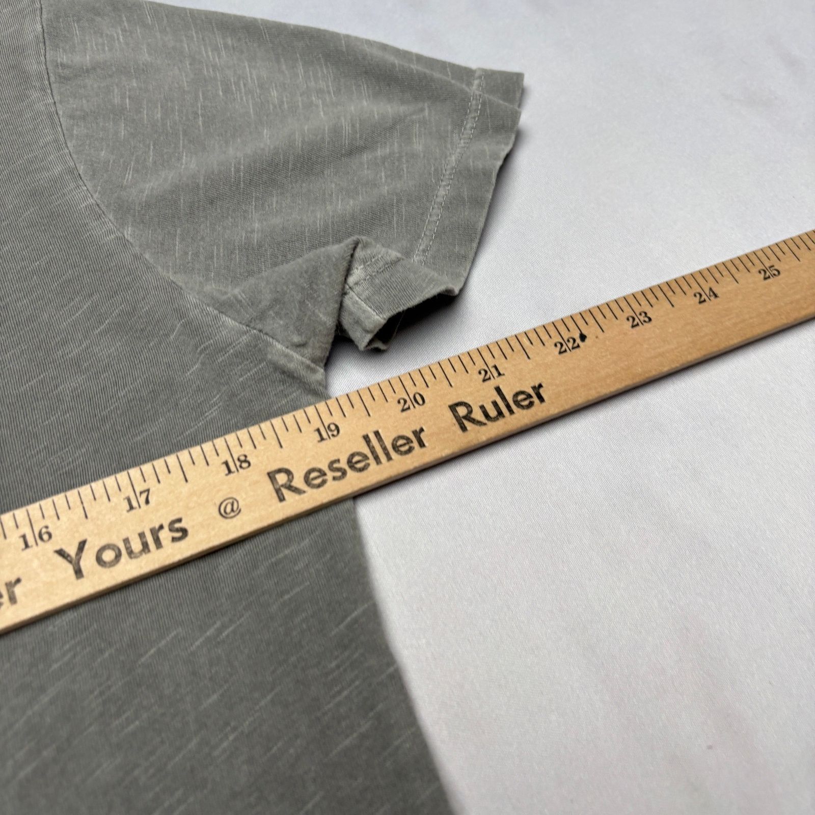Buck Mason Buck Mason Slub Curved Hem T Shirt Men's XS Americana Size US XS / EU 42 / 0 - 4 Thumbnail