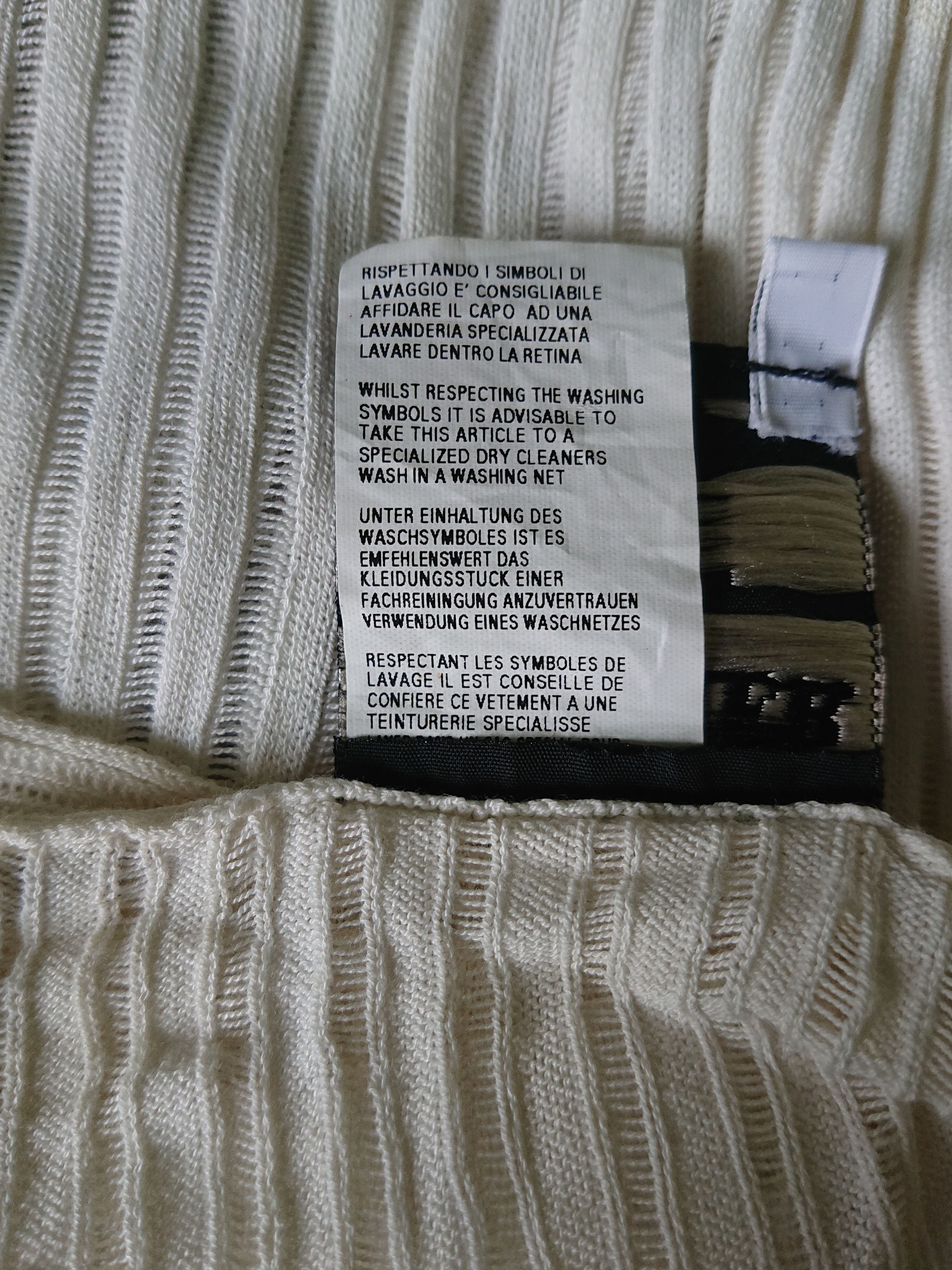Jean Paul Gaultier Jean paul gaultier knitted chiffon cardigan Size M / US 6-8 / IT 42-44 - 5 Thumbnail