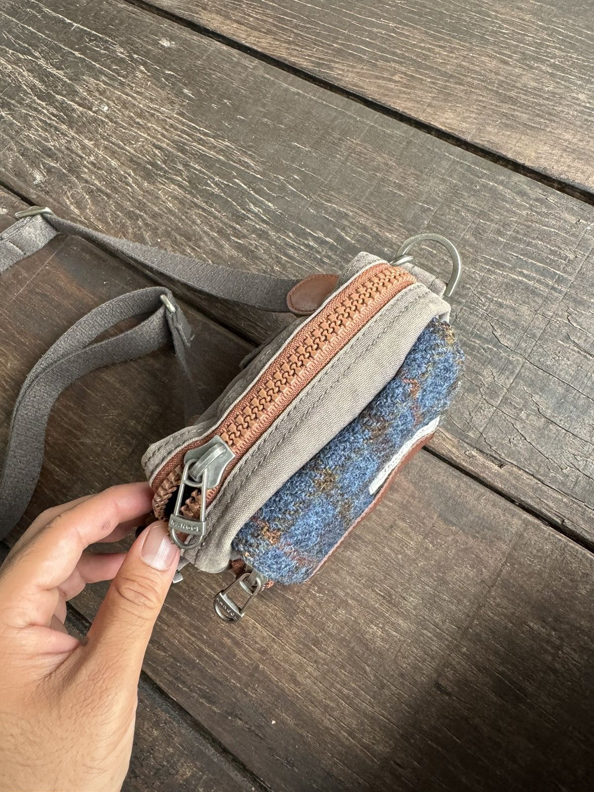 Harris Tweed × Kangol Harris tweed x kangol Crossbody bag Size ONE SIZE - 12 Thumbnail