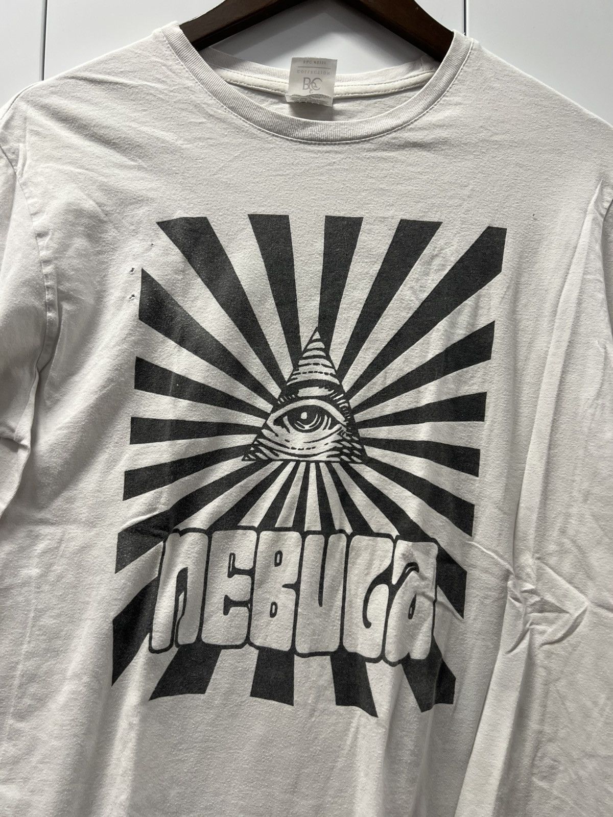 Vintage Y2K 2000's VTG Vintage Nebuga All Seeing Eye Goth Retro Tee Size US L / EU 52-54 / 3 - 3 Thumbnail