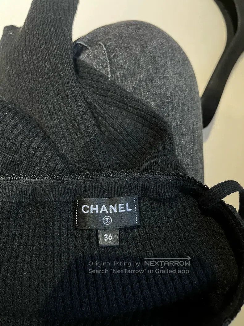 Chanel Chanel 24A black suspender vest Size XS / US 0-2 / IT 36-38 - 3 Thumbnail
