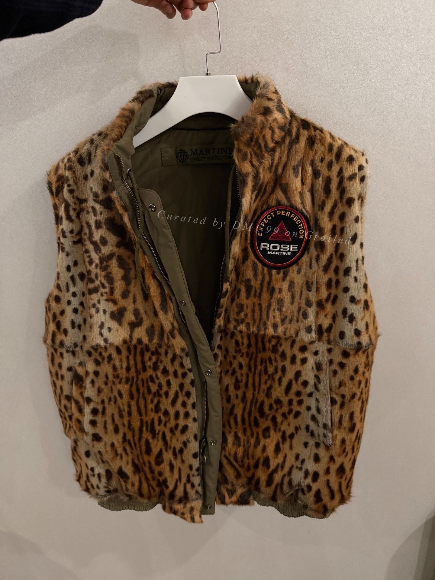 Martine Rose Martine Rose Leopard Print Reversible Vest Size US S / EU 44-46 / 1 - 1 Thumbnail