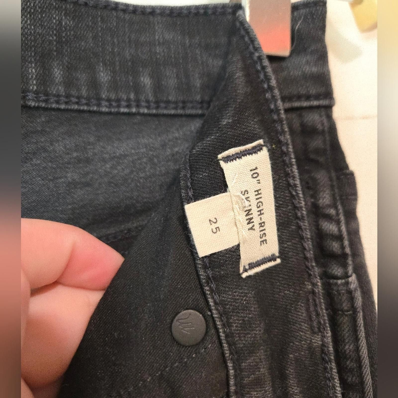 Madewell Madewell 10" High Rise Skinny Size 25" / US 0 / IT 36 - 2 Thumbnail