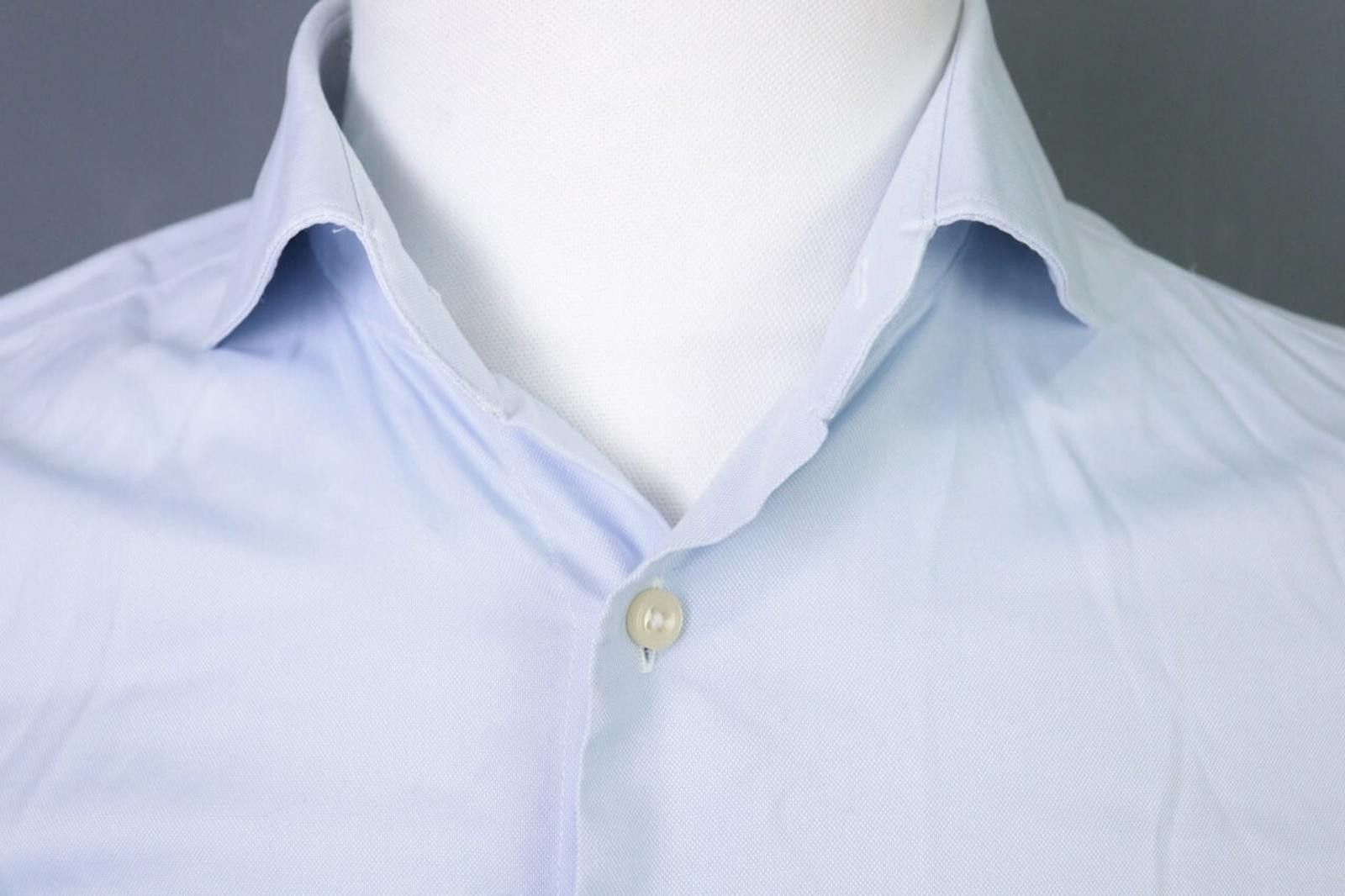 Suitsupply SuitSupply Traveller Bloue Button Down Shirt Size 38 / 15 Size US M / EU 48-50 / 2 - 3 Thumbnail