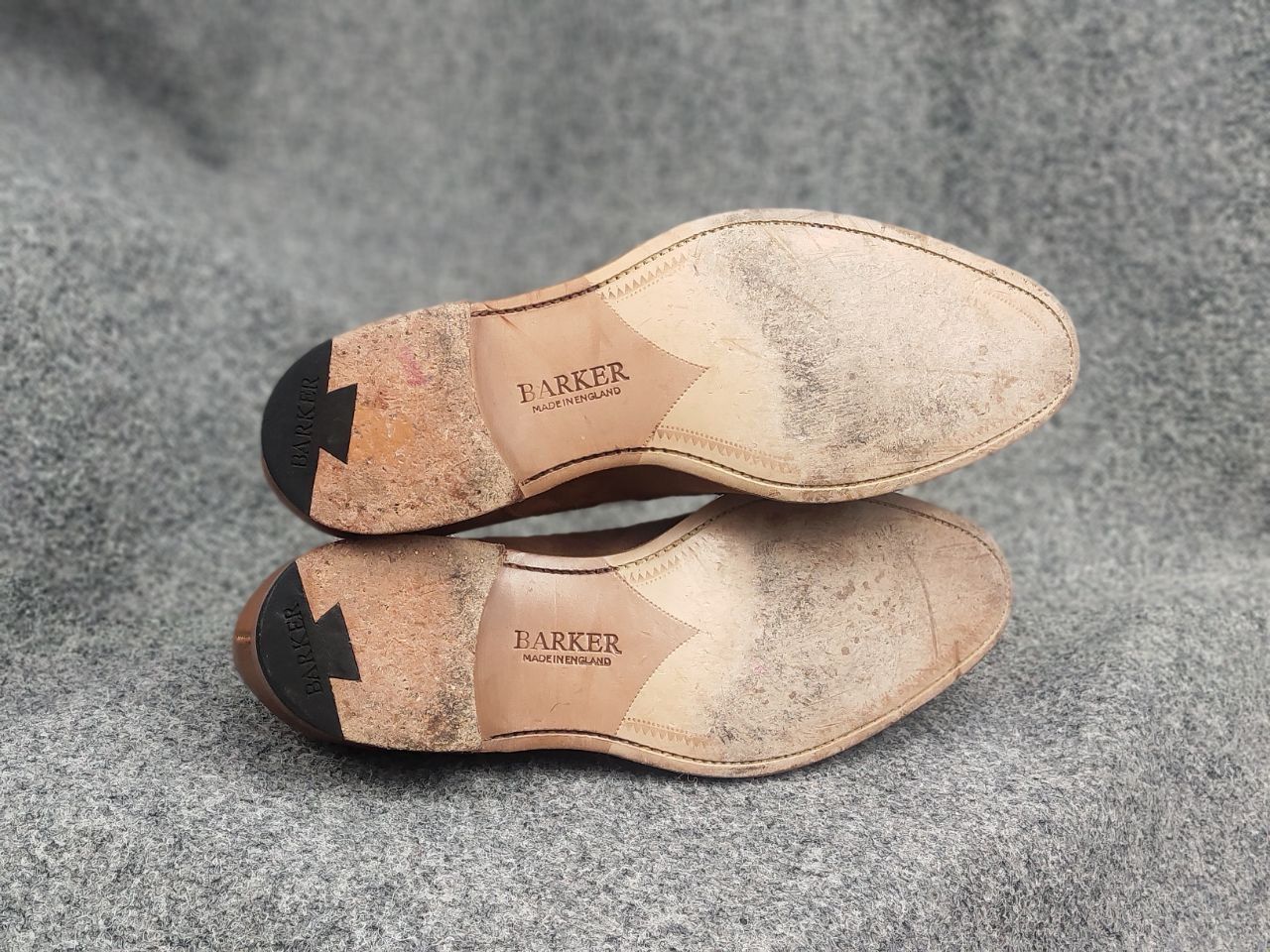 Barker Barker Design Butler Derby brown leather suede Classic Shoes Size US 11 / EU 44 - 15 Thumbnail