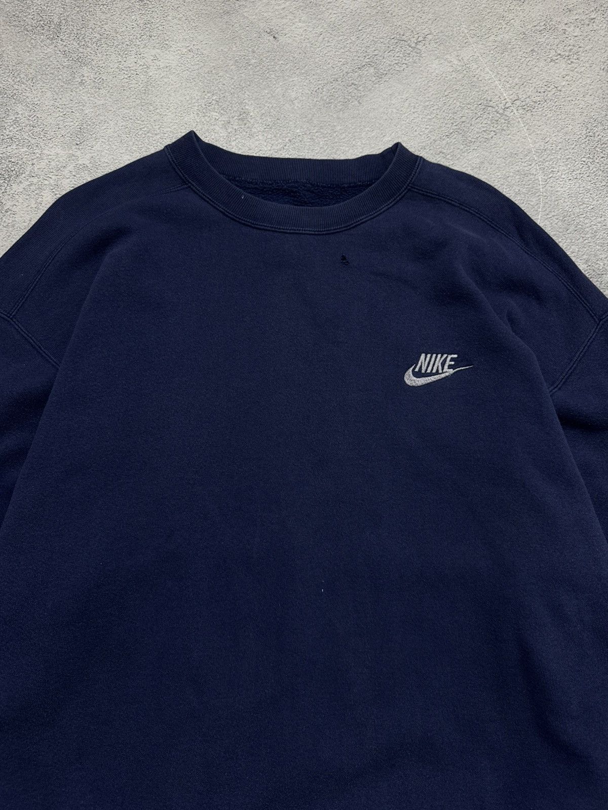 Nike Vintage Y2k Nike Mini Swoosh Sweatshirt 90’s Size US L / EU 52-54 / 3 - 1 Thumbnail