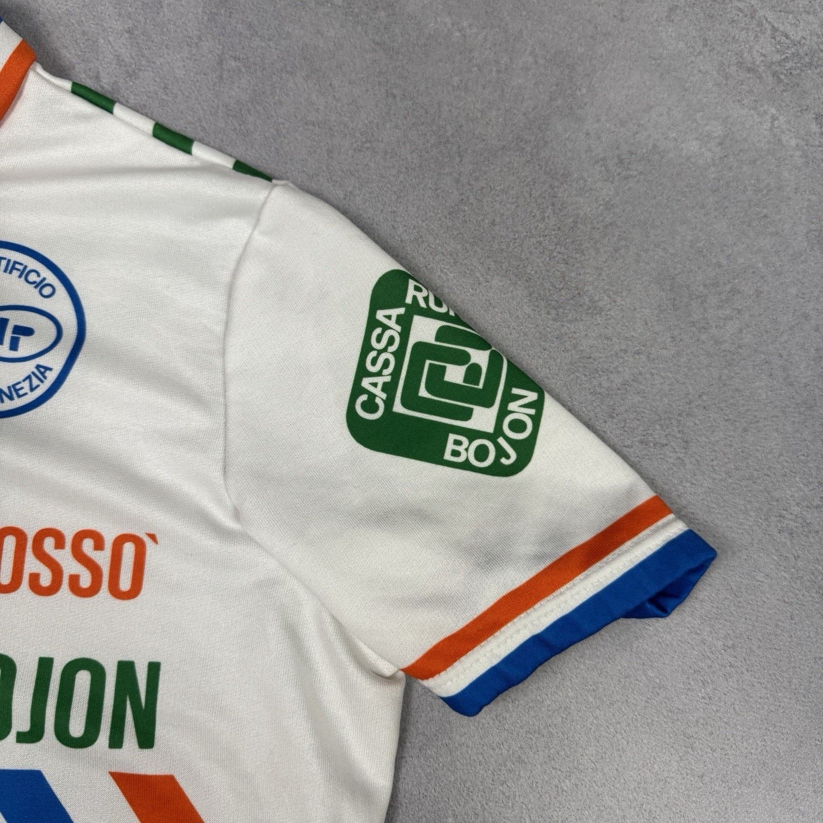 Vintage Vintage De Marchi Cassa Rurale Bojon Cycling Jersey Size 5 Size US M / EU 48-50 / 2 - 2 Thumbnail