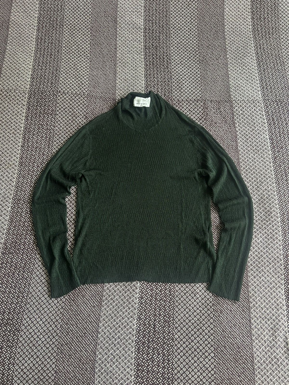 Samsoe Samsoe Samsoe Samsoe Long Sleeve Mesh Top Unisex Y2K Avantgarde XL Size M / US 6-8 / IT 42-44 - 1 Thumbnail