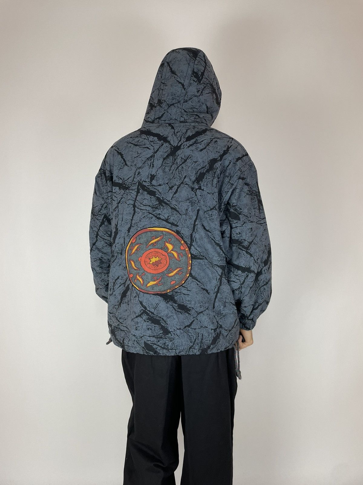 Reebok × Vintage Reebok Vintage hooded jacket 90s 80s Mens size XL Size US XL / EU 56 / 4 - 3 Thumbnail