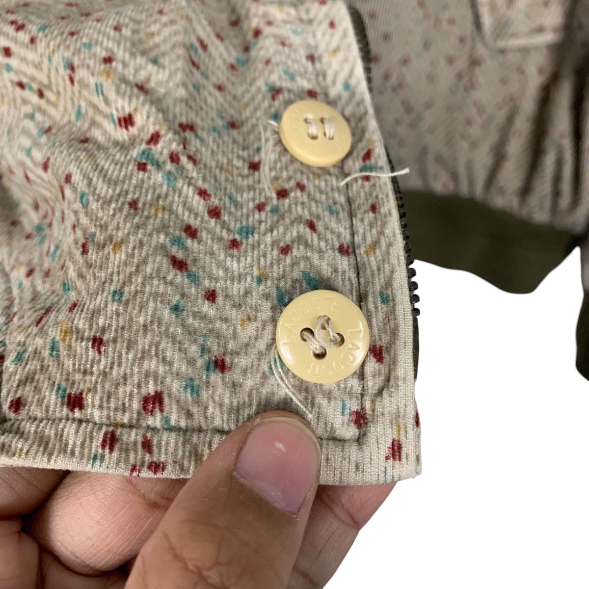 Lacoste 90’s IZOD LACOSTE Speckled Pattern Bomber Jacket #2827-C127 Size US XL / EU 56 / 4 - 11 Thumbnail