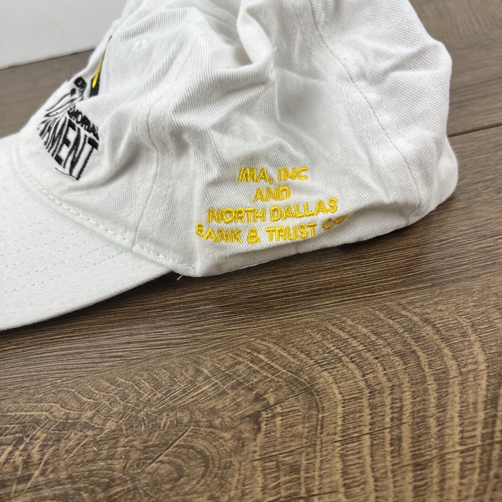 Other Maxine Erwin Waldman Golf Tournament Hat White Hat Adjustabl Size ONE SIZE - 7 Thumbnail