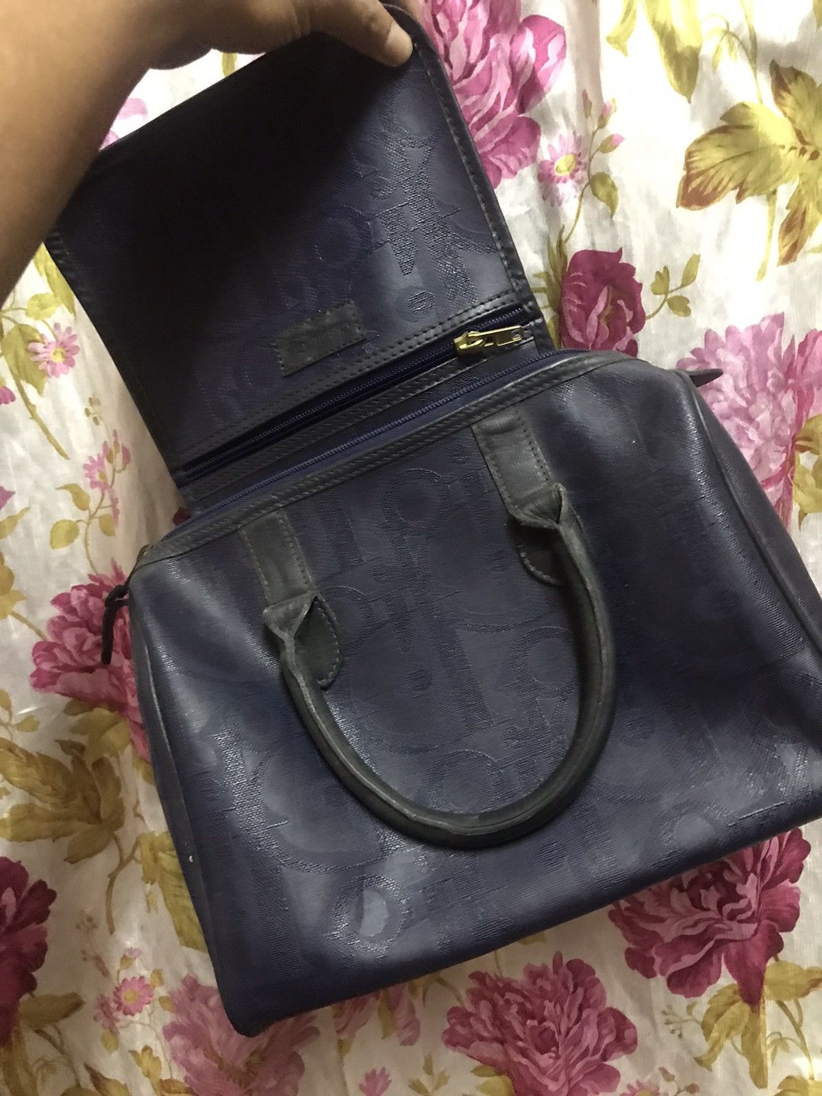 Christian Dior Monsieur × Vintage Authentic Christian Dior Boston 30 Spedy Size ONE SIZE - 5 Thumbnail