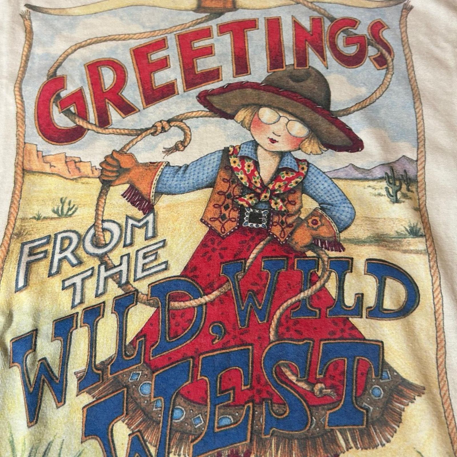 Fruit Of The Loom 90s white greetings from the Size US XL / EU 56 / 4 - 3 Thumbnail