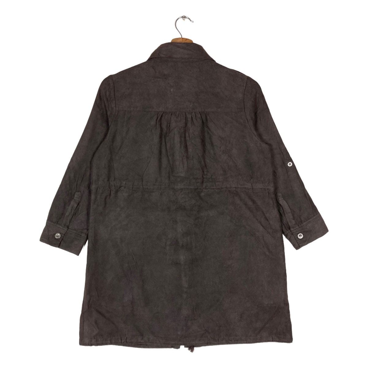 Vintage Vintage Garcon Deux Ruffle Necklace Half Button Up Medium Size M / US 6-8 / IT 42-44 - 5 Thumbnail