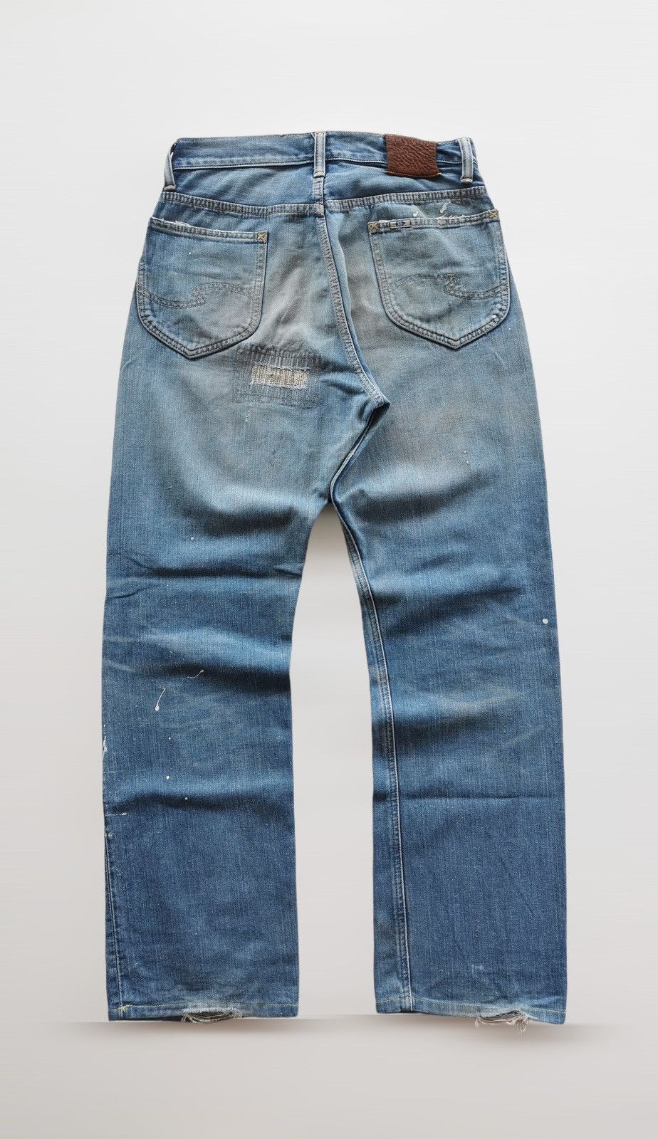 Pherrow's Pherrows Story Blue Selvedge Distressed Style Undercover Size US 28 / EU 44 - 10 Thumbnail