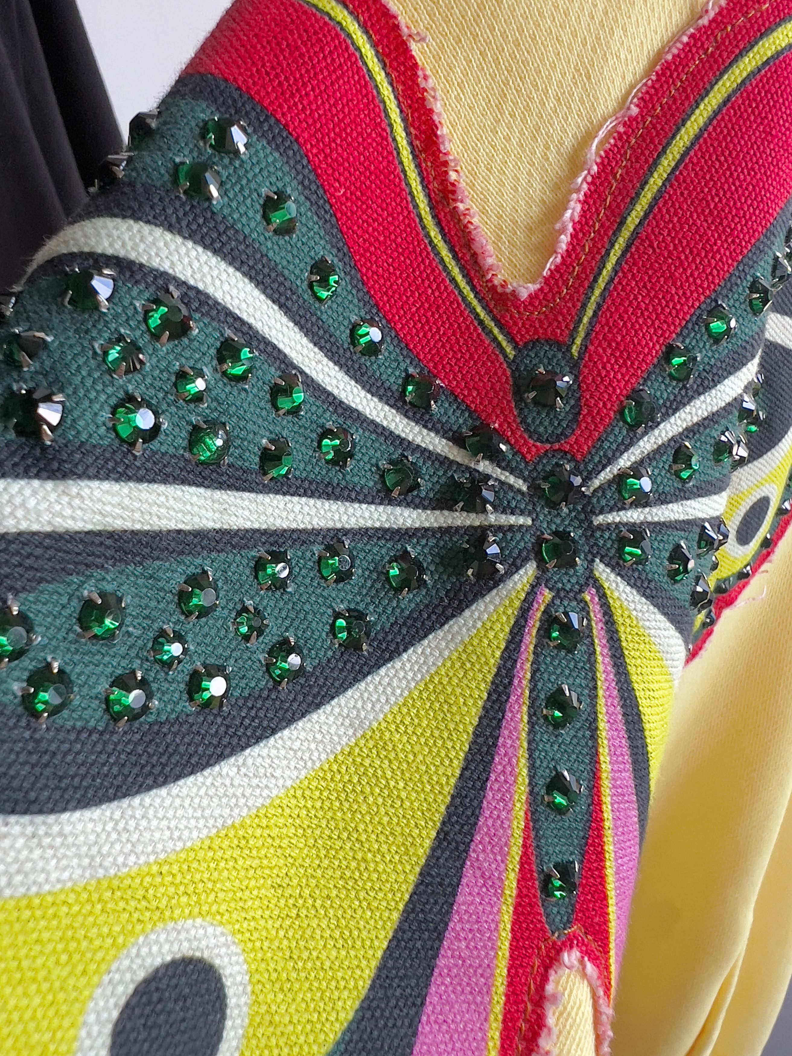 Cout de la Liberte Rhinestone Embellished Butterfly Bling Hoodie Size US XL / EU 56 / 4 - 5 Thumbnail