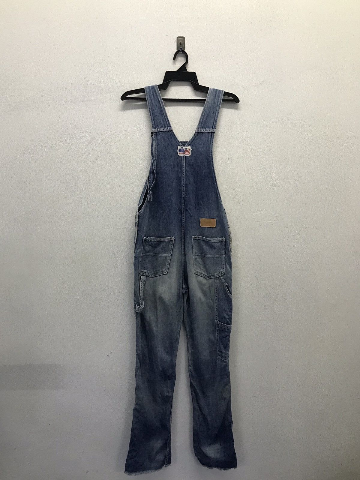Japanese Brand × Vintage Vintage Bencer Natural Jeans Overalls Size US 33 - 2 Thumbnail