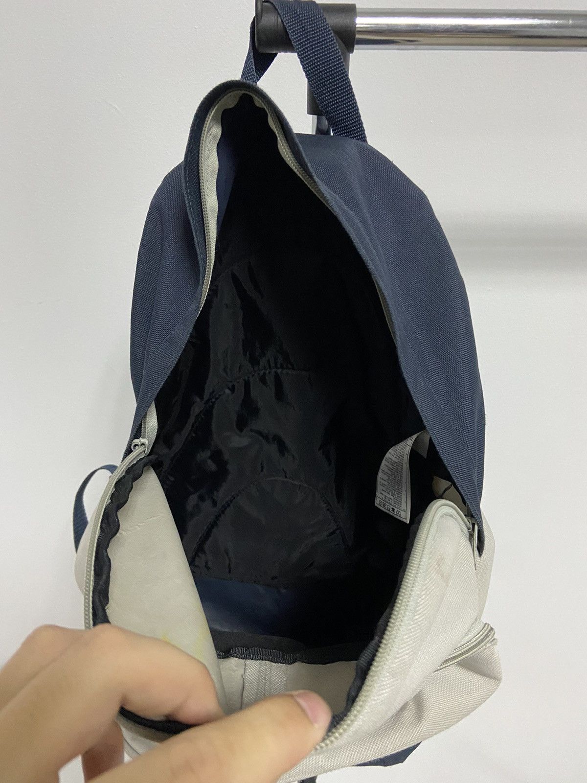 Nike × Vintage Nike Backpack Bag Vintage Small Swoosh Logo 90s Style Size ONE SIZE - 6 Thumbnail