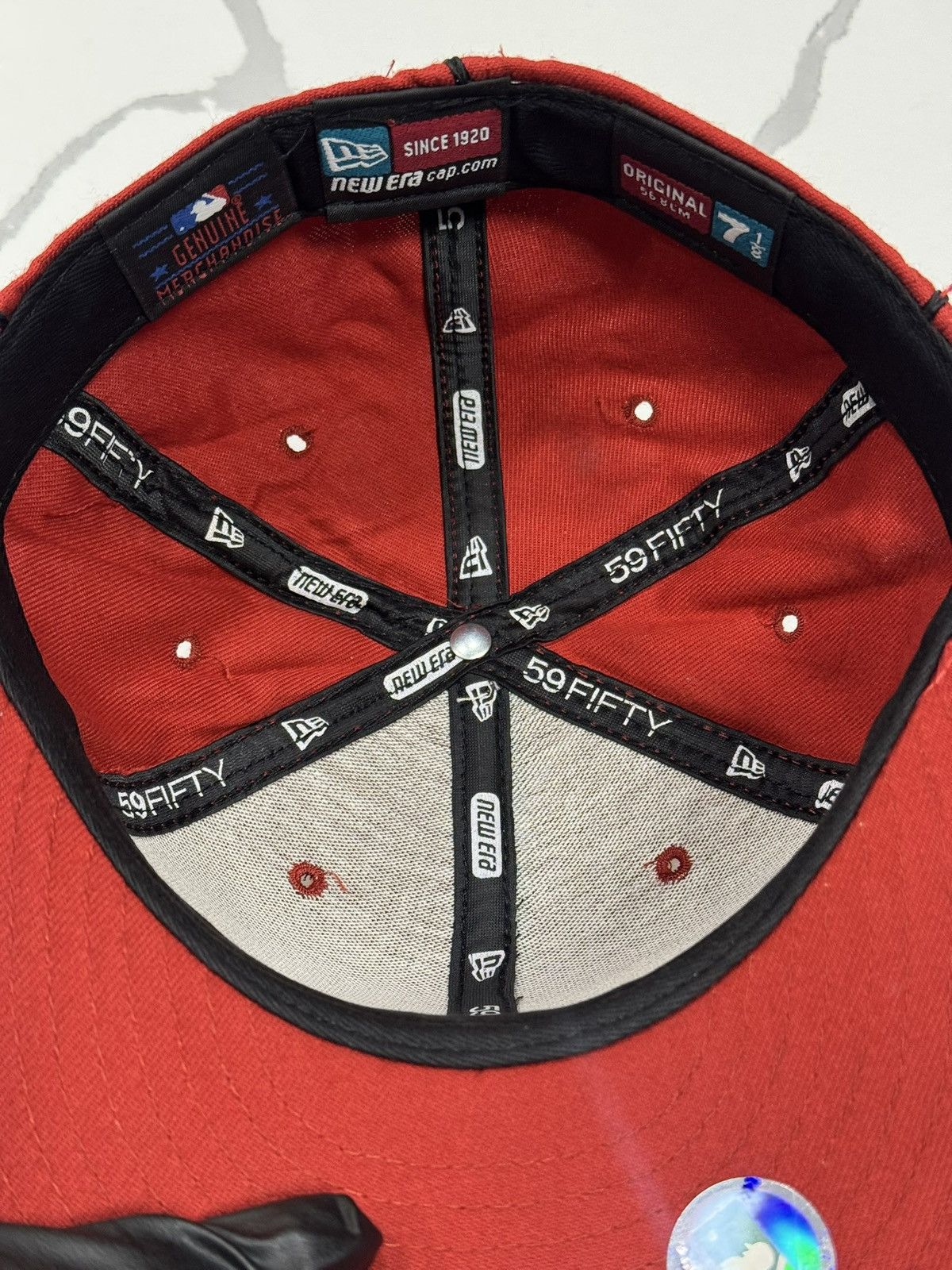 New Era Vintage Astros New Era Fitted Cap Size ONE SIZE - 11 Thumbnail