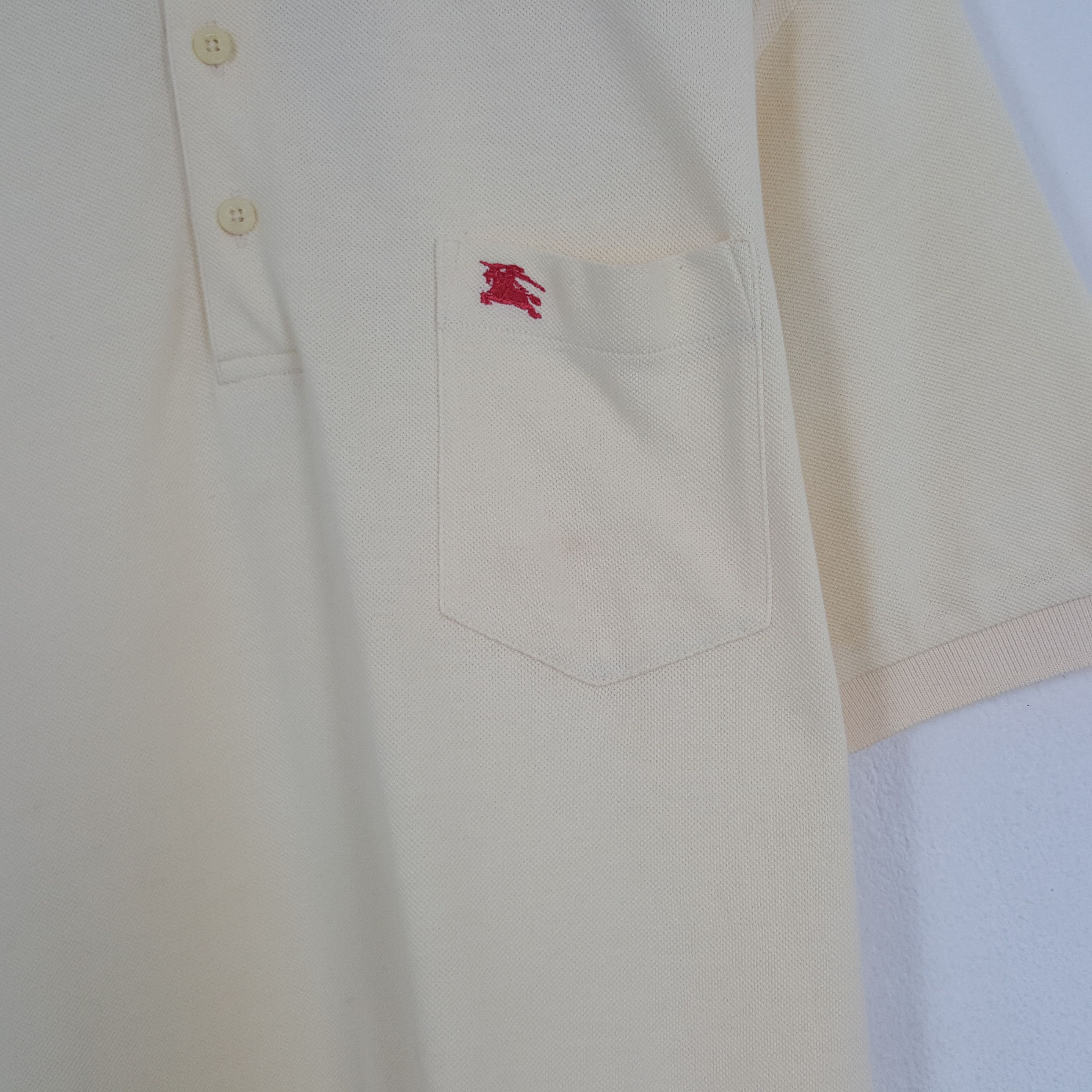 Burberry × Vintage Vintage Burberrys Nova Check Polos Shirt Size US L / EU 52-54 / 3 - 2 Thumbnail