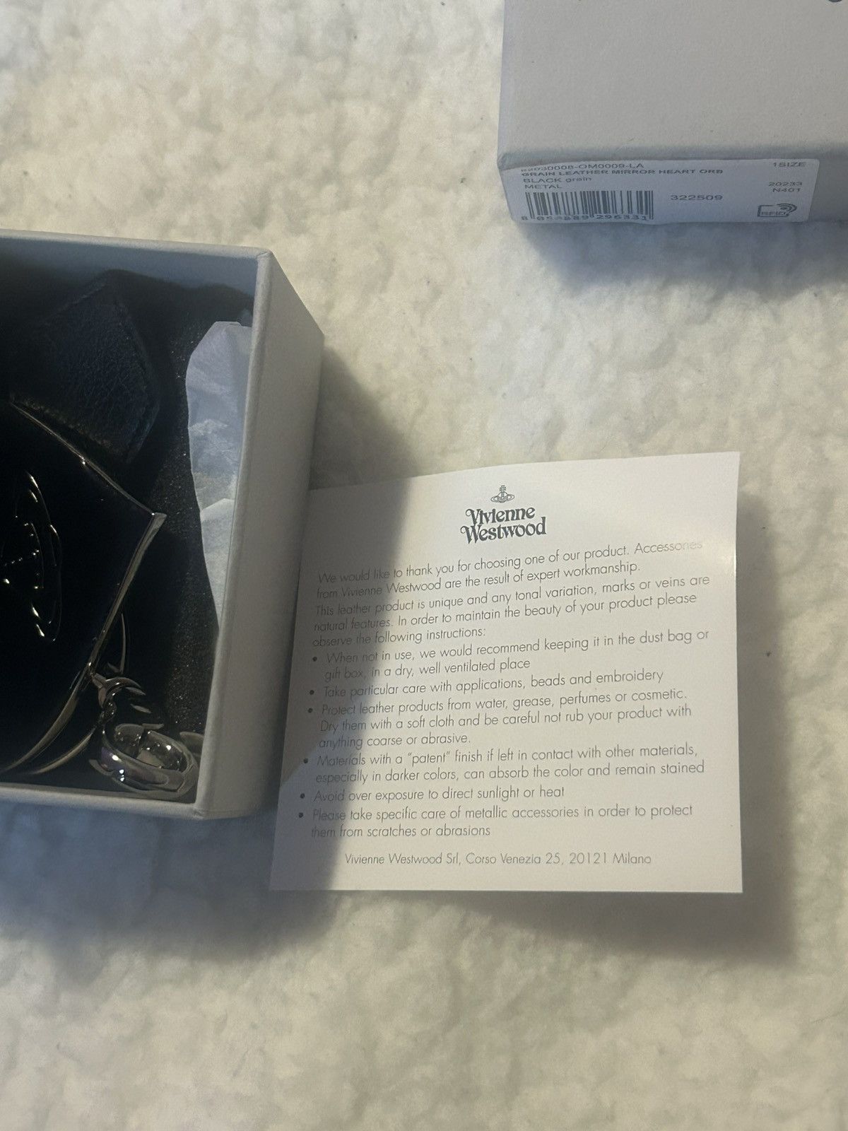 Vivienne Westwood Vivienne westwood heart orb mirror charm keychain Size ONE SIZE - 15 Thumbnail