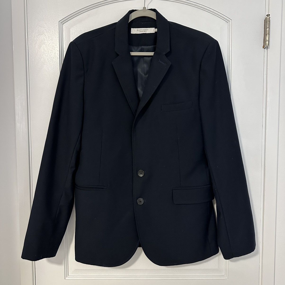 Shades Of Grey Shades of Grey by Micah Cohen Wool Blazer Jacket (Large) Size 42R - 1 Thumbnail