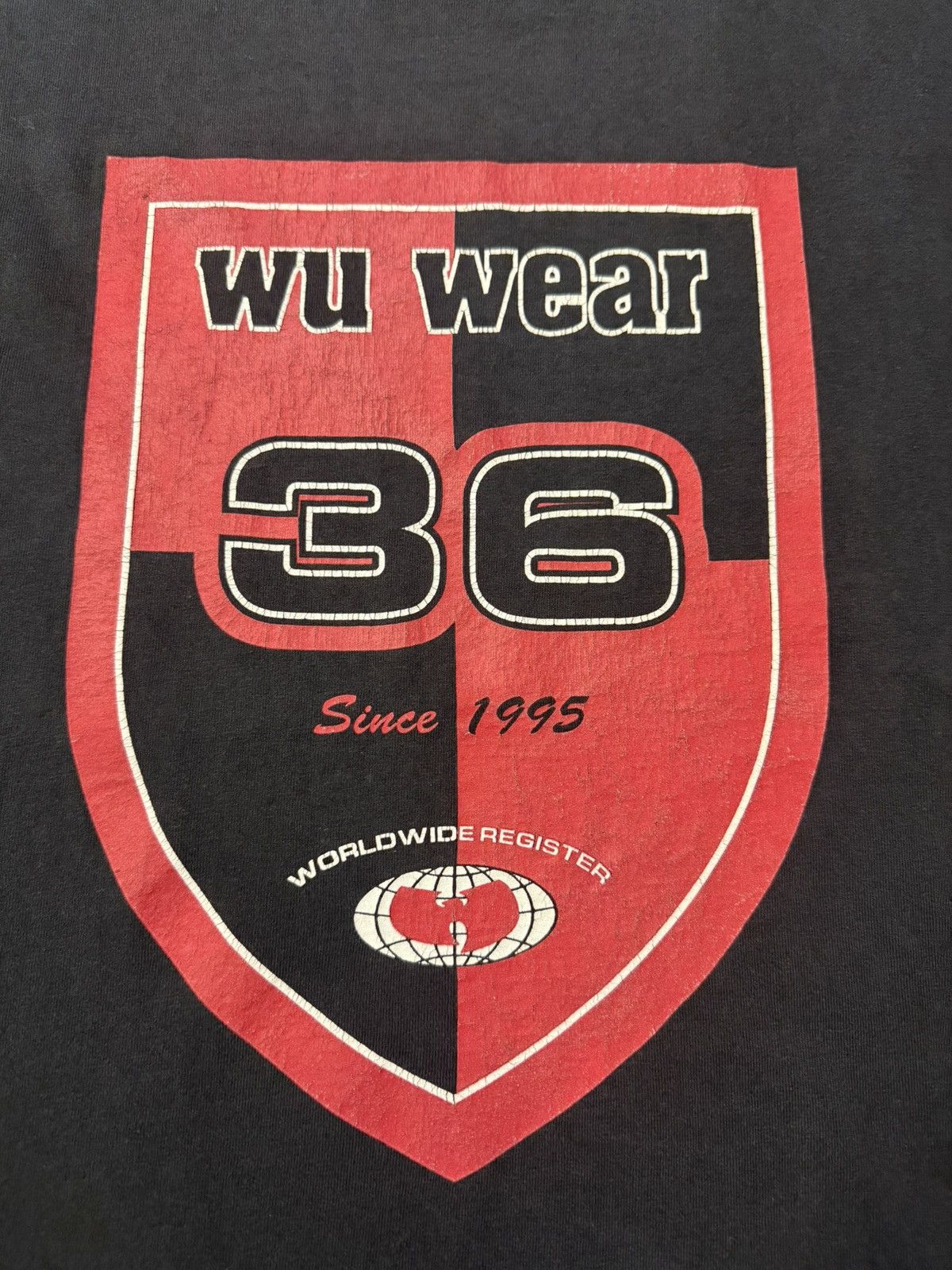 Other 90's Vintage Wu Wear 36 Logo Wu-Tang Clan Tee Size US XL / EU 56 / 4 - 3 Thumbnail