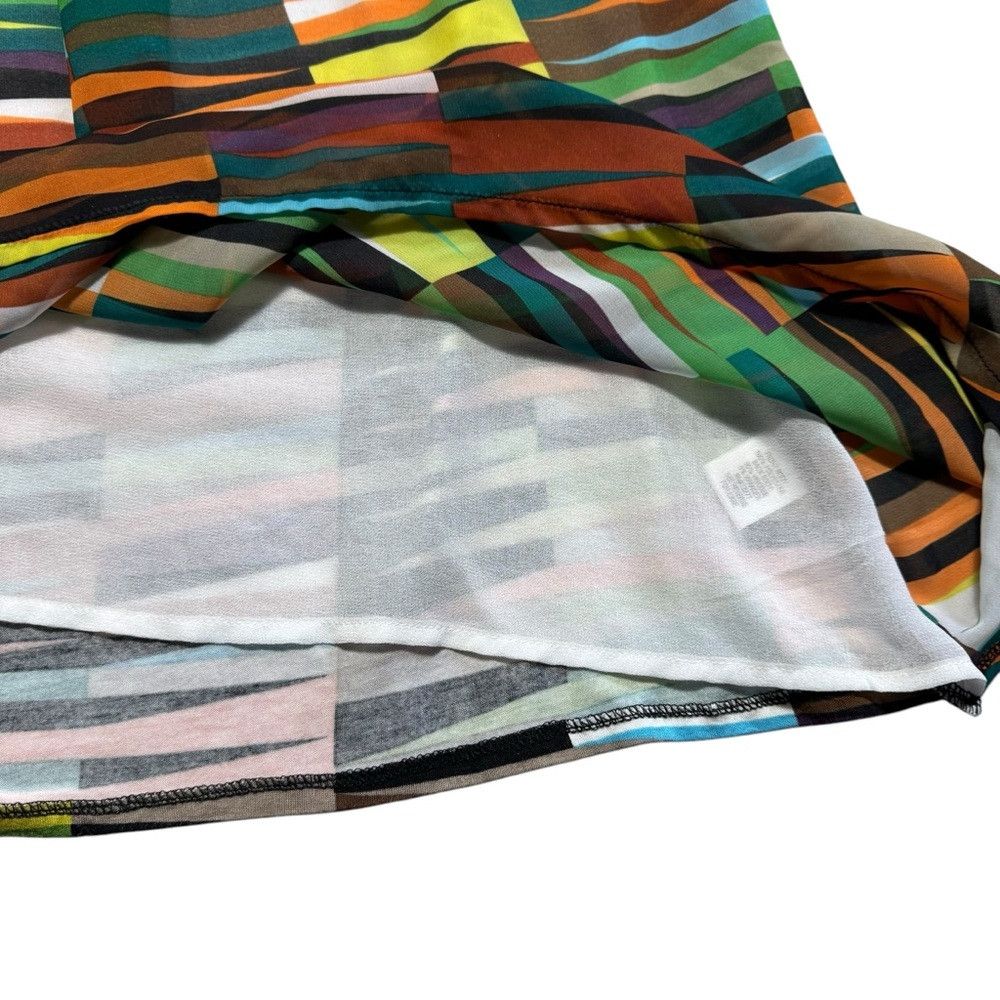 Other Dana Buchman Sleeveless Geometric Print Blouse Size L Size L / US 10 / IT 46 - 4 Thumbnail