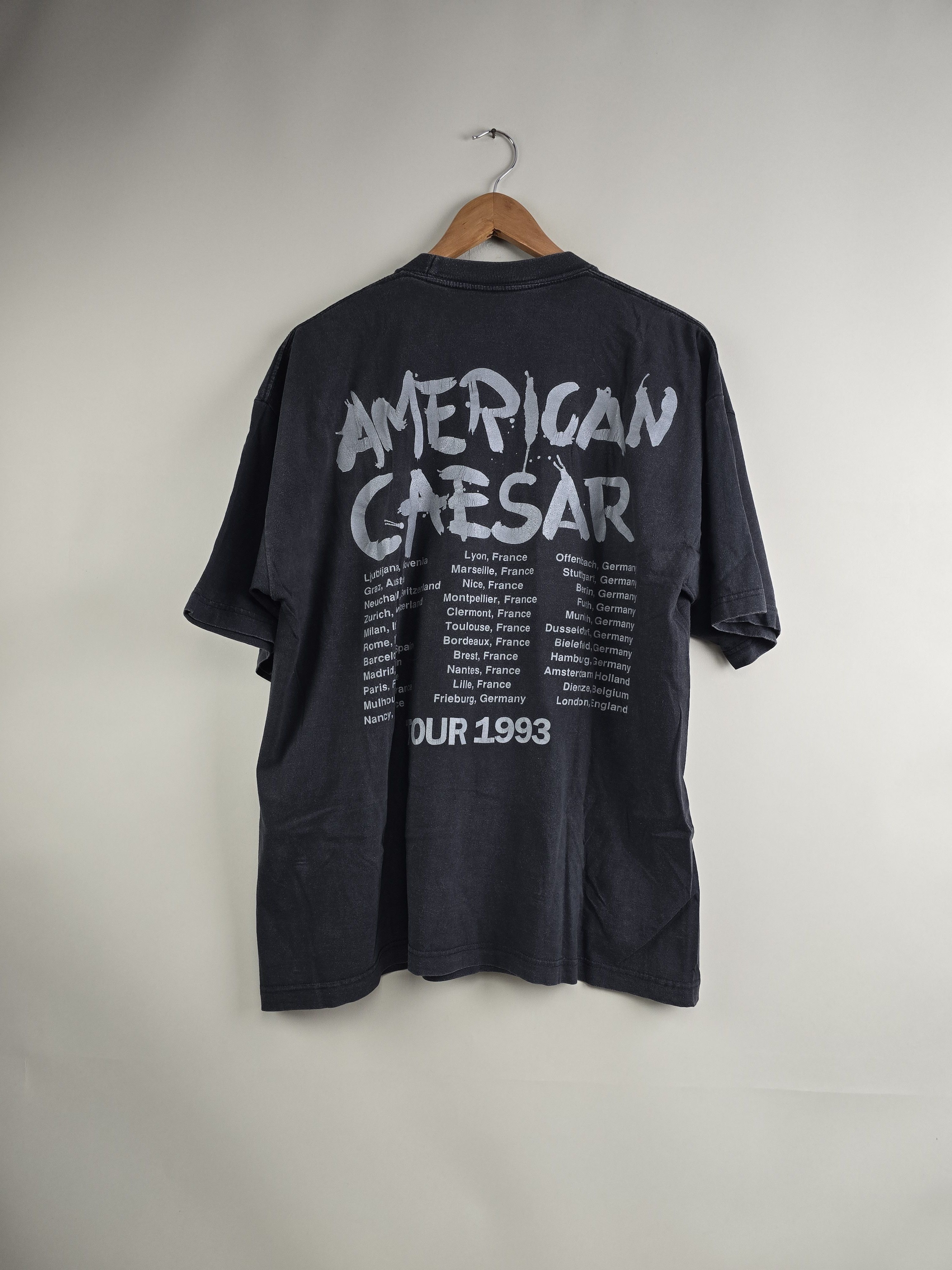Band Tees × Iggy × Vintage 1993 Iggy pop American Caesar XL 23
