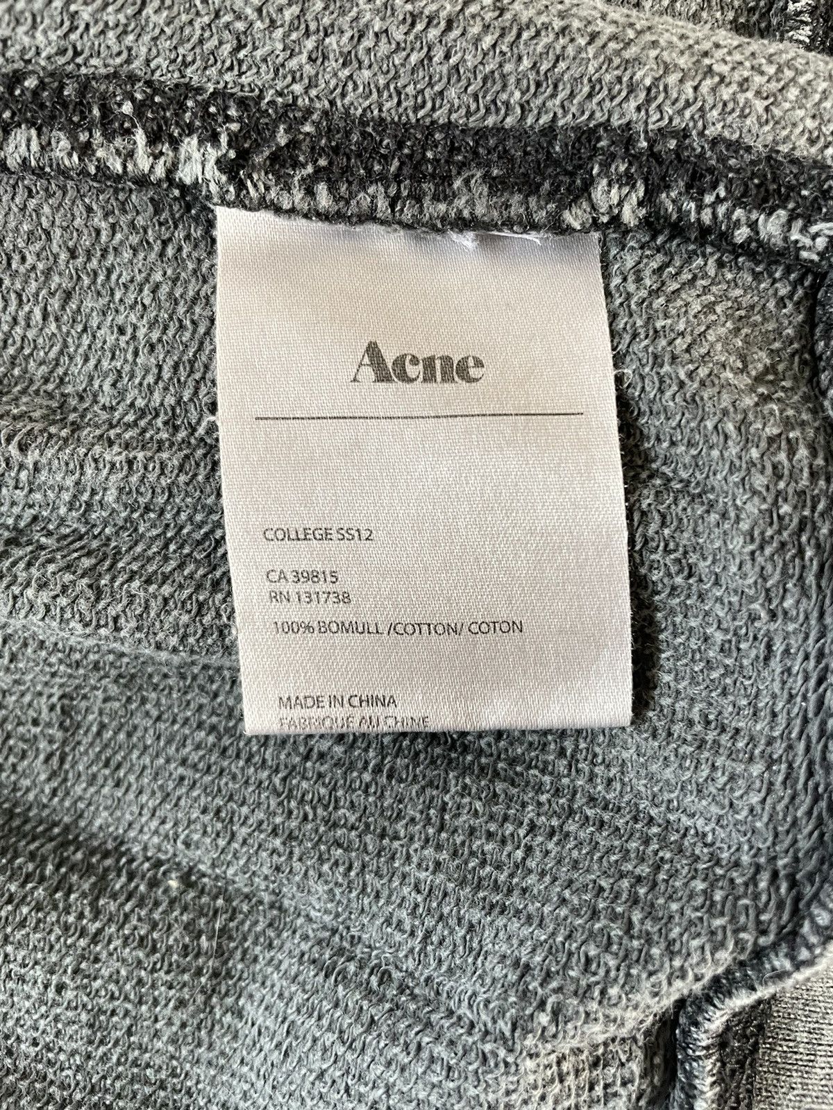 Acne Studios Acne studios sweatshirt Size US L / EU 52-54 / 3 - 4 Thumbnail