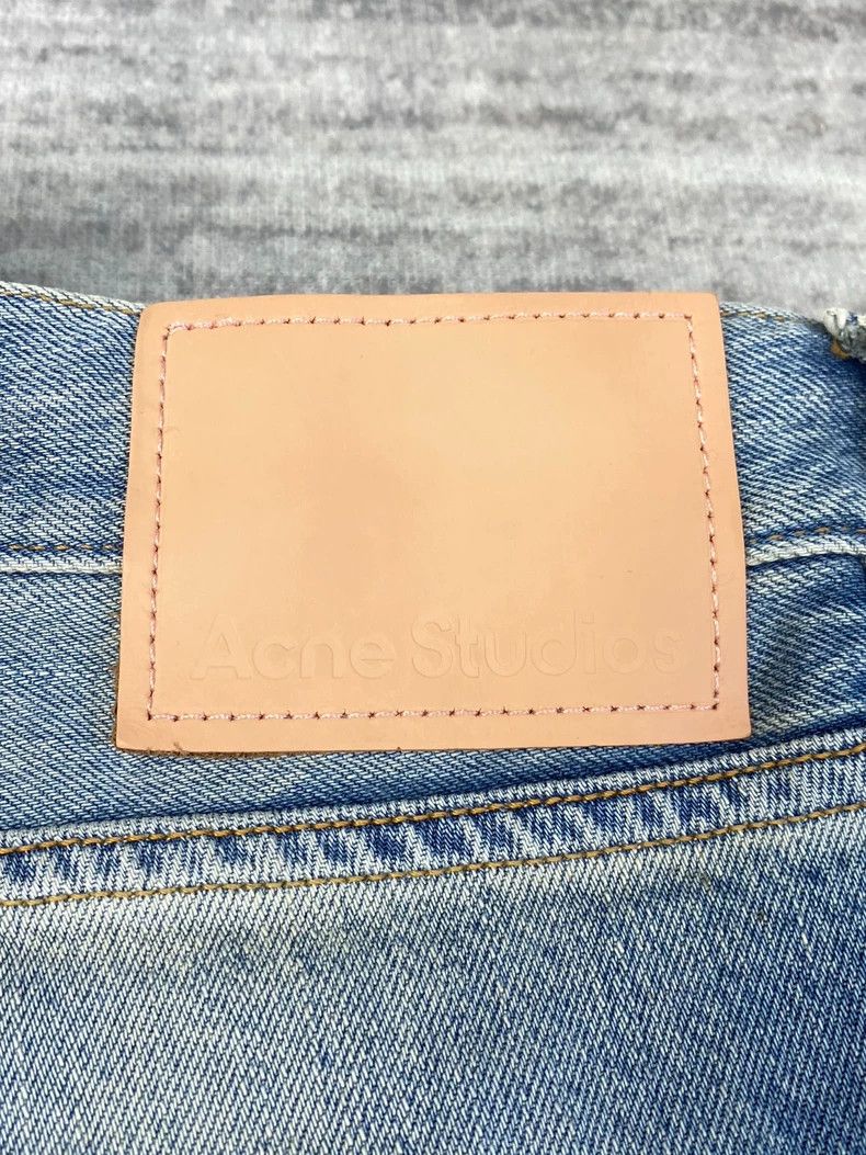 Acne Studios Acne Studios Blue ink-splashed mud-dyed denim trousers Size US 32 / EU 48 - 7 Thumbnail