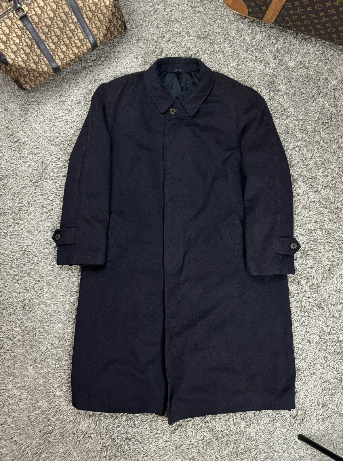 Vintage × Yves Saint Laurent Vintage cashmere coat Yves Saint Laurent 90s original item Size US XL / EU 56 / 4 - 1 Thumbnail