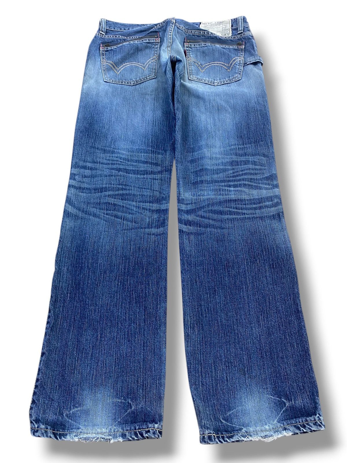 Edwin Edwin Blue Trip Faded Wash Style Loose Jeans Size US 32 / EU 48 - 3 Thumbnail
