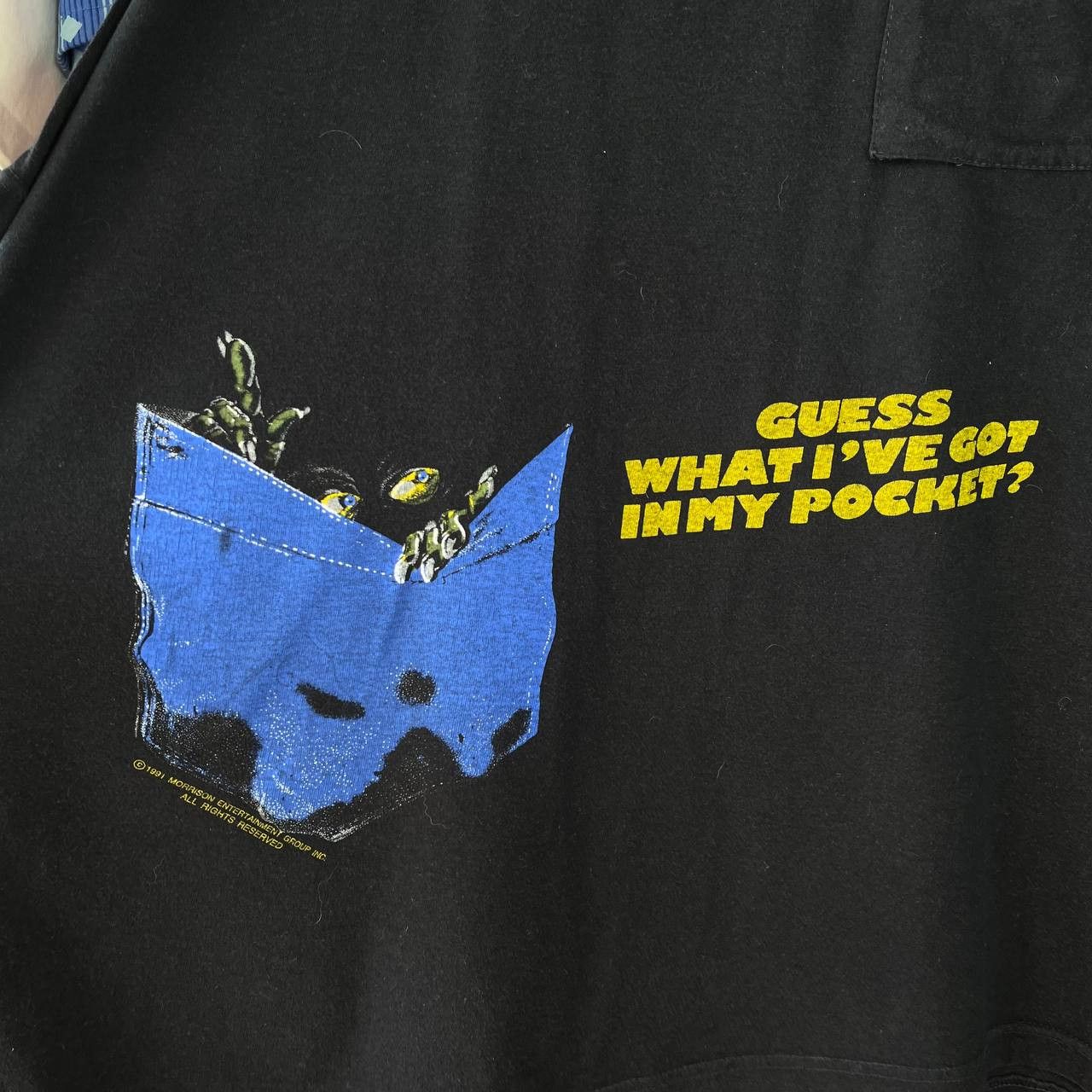 Vintage Vintage 1991 Monster in my pocket Tshirt NES Video Game Size US XL / EU 56 / 4 - 5 Thumbnail
