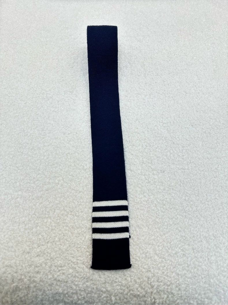 Thom Browne Thom Browne Wool knit tie Size ONE SIZE - 1 Thumbnail