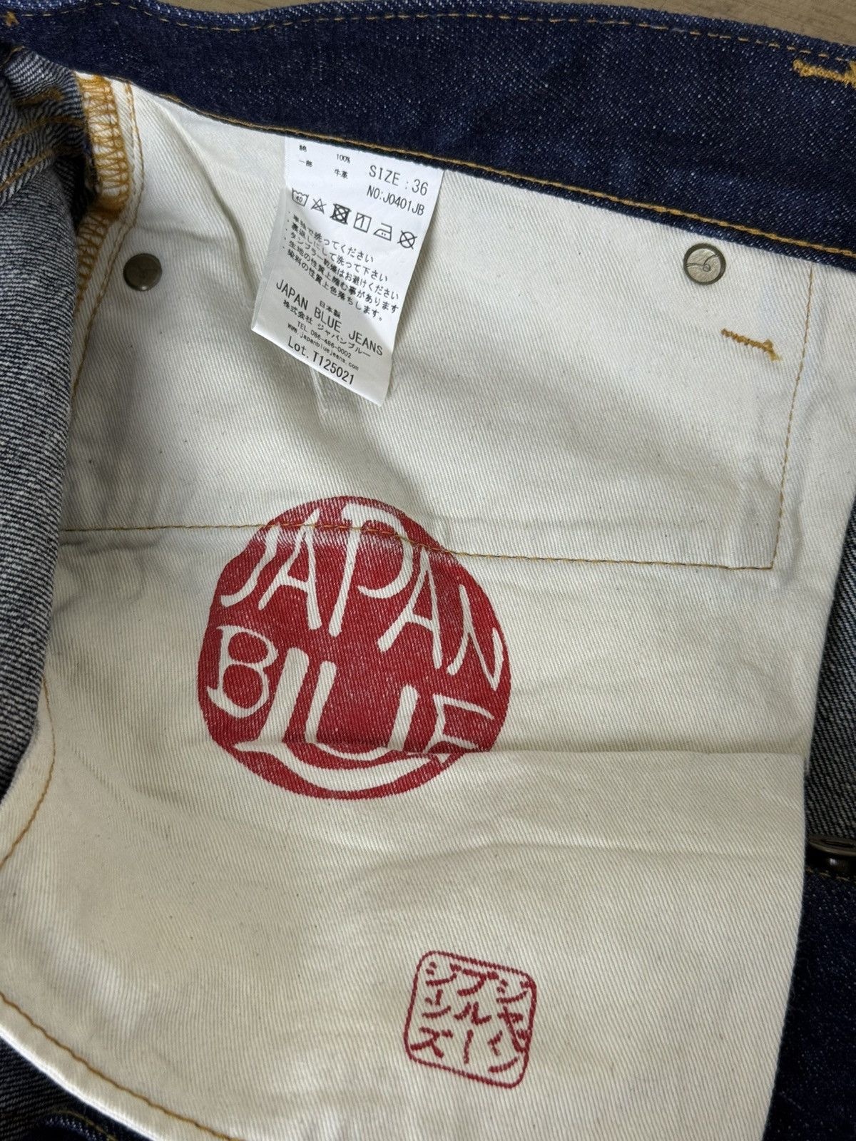 Japan Blue Jeans Japan Blue Jeans Selvedge Denim — Made in Japan, Size 36 Size US 36 / EU 52 - 6 Thumbnail