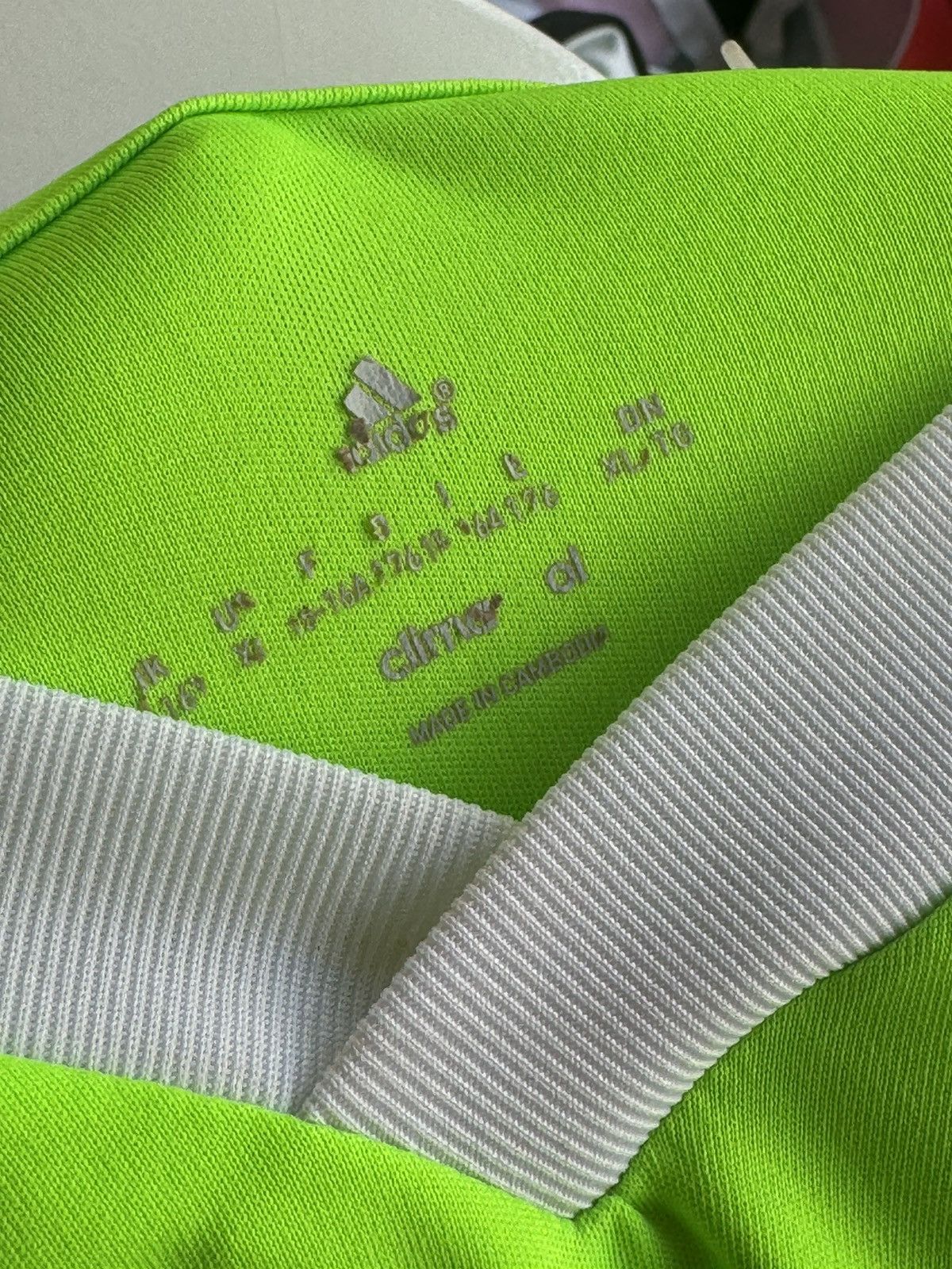 Adidas 2015 Adidas Ajax Acid Green soccer jersey Size US XS / EU 42 / 0 - 6 Thumbnail