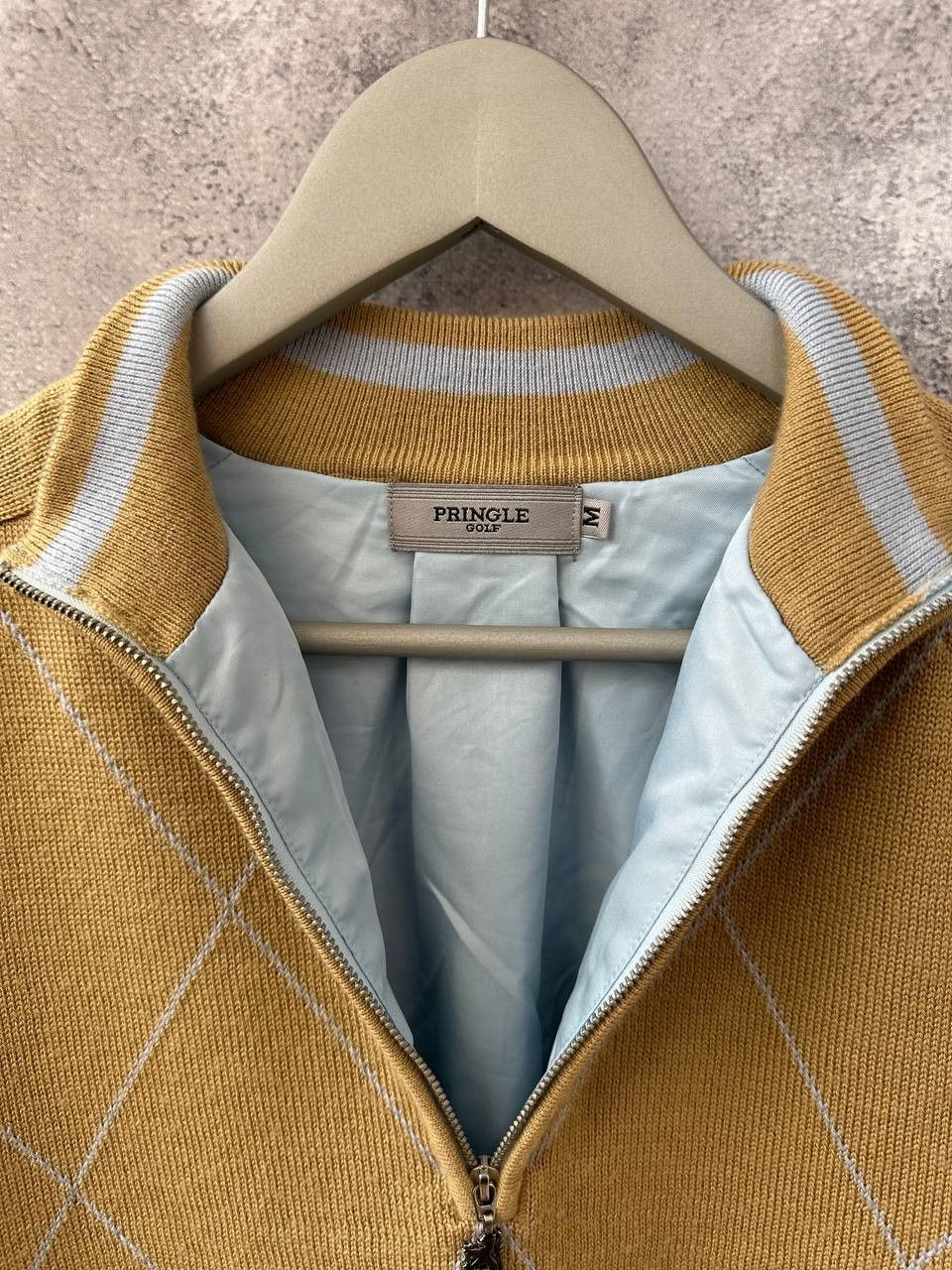 Pringle Of Scotland × Vintage Pringle of Scotland Golf Bartley Wool Windbreaker Sweater Size US M / EU 48-50 / 2 - 13 Thumbnail