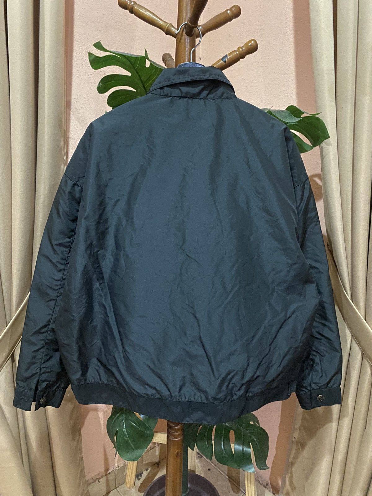 Vintage Vintage LBZ Quality Clothing Black Nylon Bomber Jacket Size US L / EU 52-54 / 3 - 6 Thumbnail