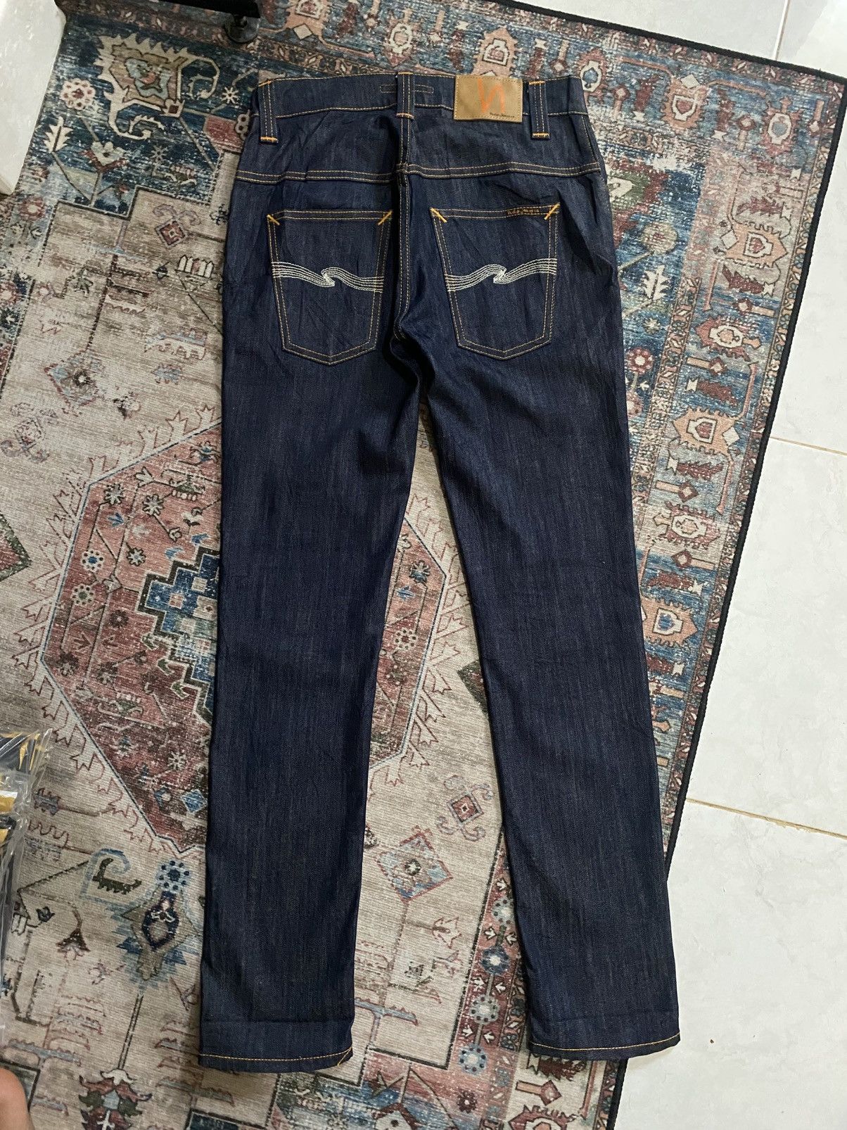 Nudie Jeans Nudie jeans Thin Finn Dry Ecru Umbo Size US 29 - 1 Thumbnail