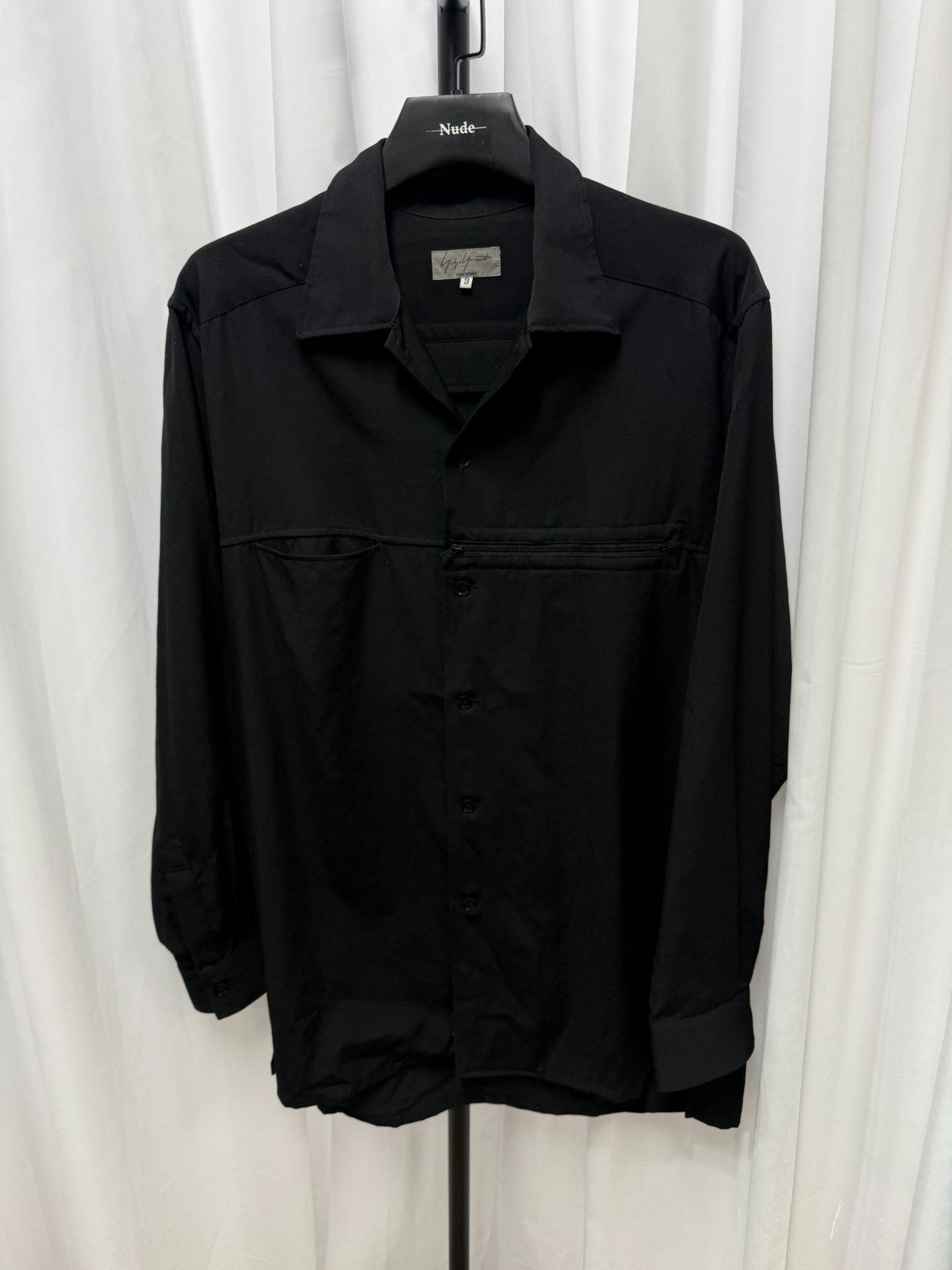 Yohji Yamamoto Yohji Yamamoto Pour Homme Deconstructed Wool Shirt Jacket Size US L / EU 52-54 / 3 - 1 Thumbnail