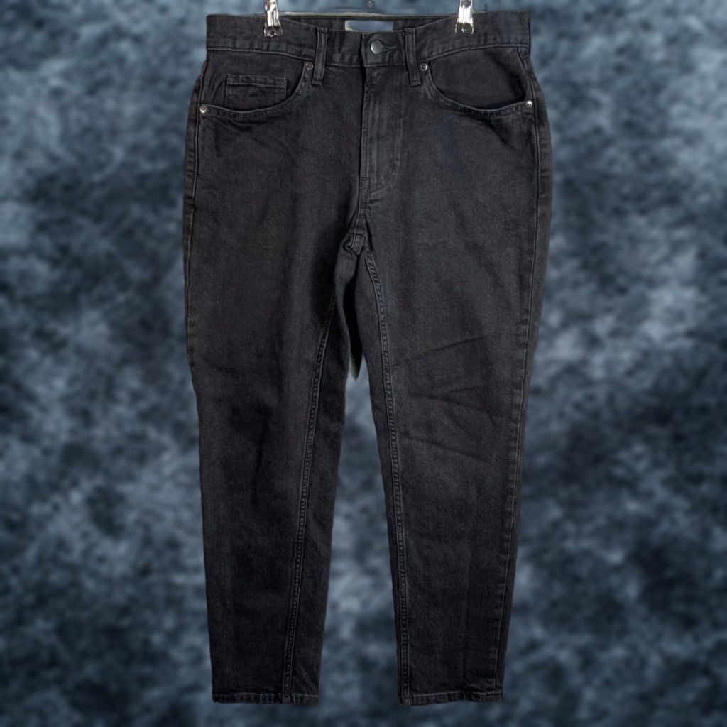 Everlane Everlane Womens Slim Fit Organic Cotton Black Jeans Denim Size 30 Size 30" / US 8 / IT 44 - 1 Thumbnail