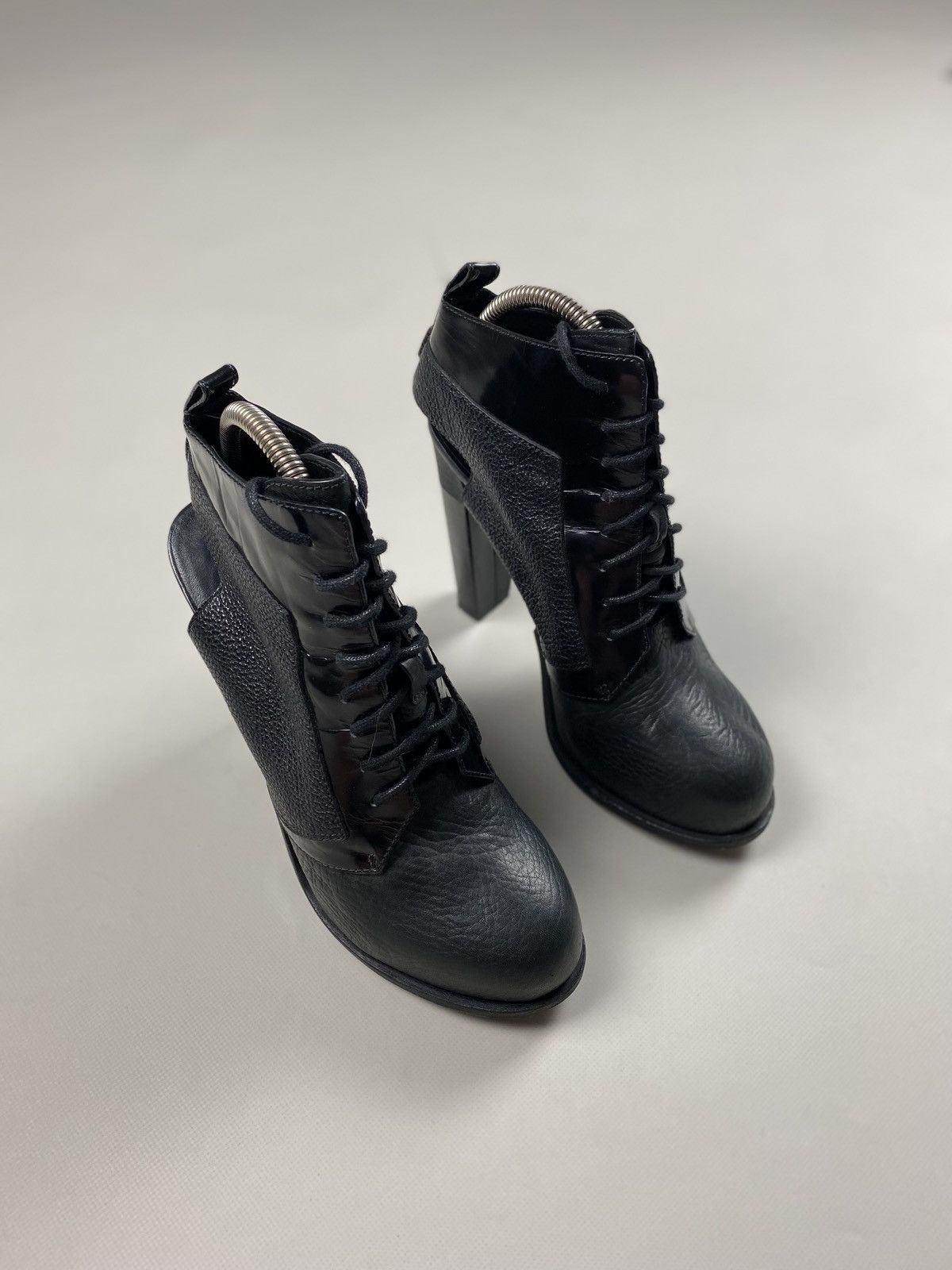 Alexander Wang Alexander Wang ladies leather ankle heeled boots size 39 Size US 9 / IT 39 - 3 Thumbnail