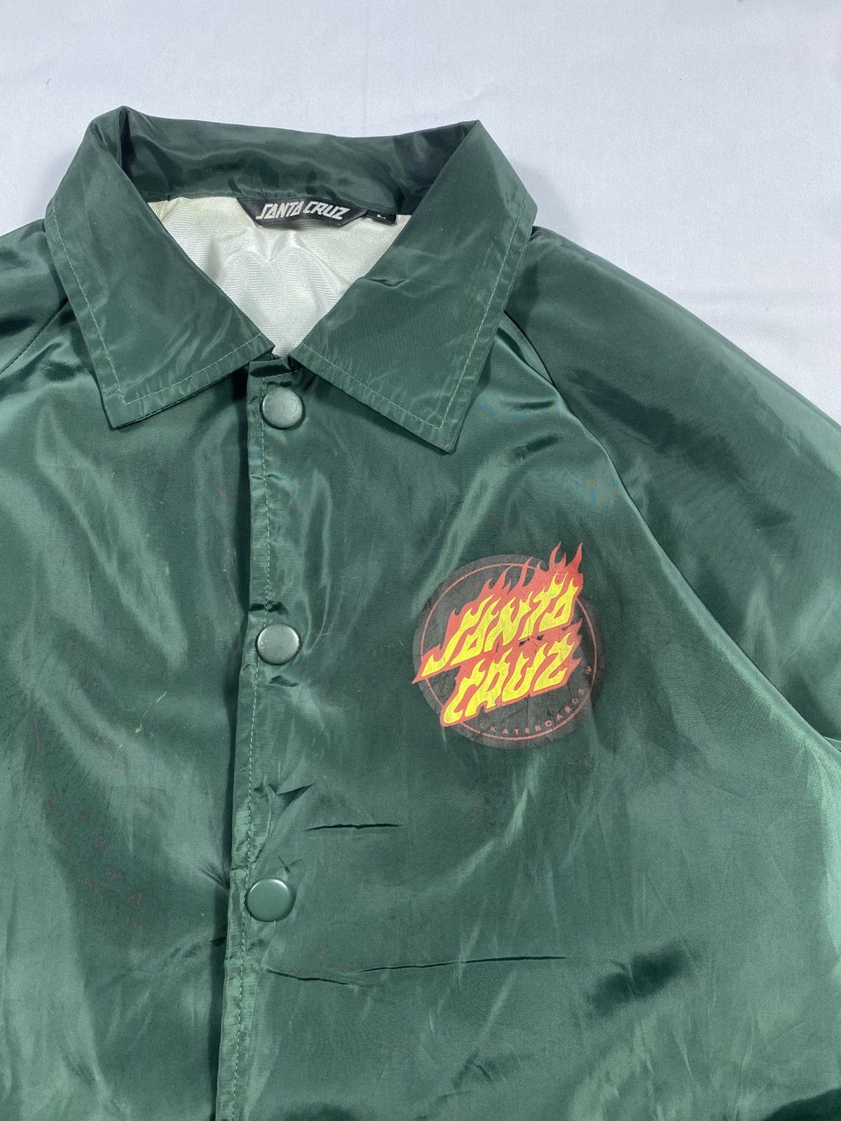 Santa Cruz Skateboards Coach jacket distressed Santa Crauz Size US L / EU 52-54 / 3 - 7 Thumbnail