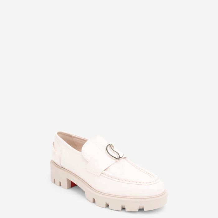 Christian Louboutin o1s1wg110924 Lug Loafers in Pink Size US 9 / IT 39 - 2 Thumbnail